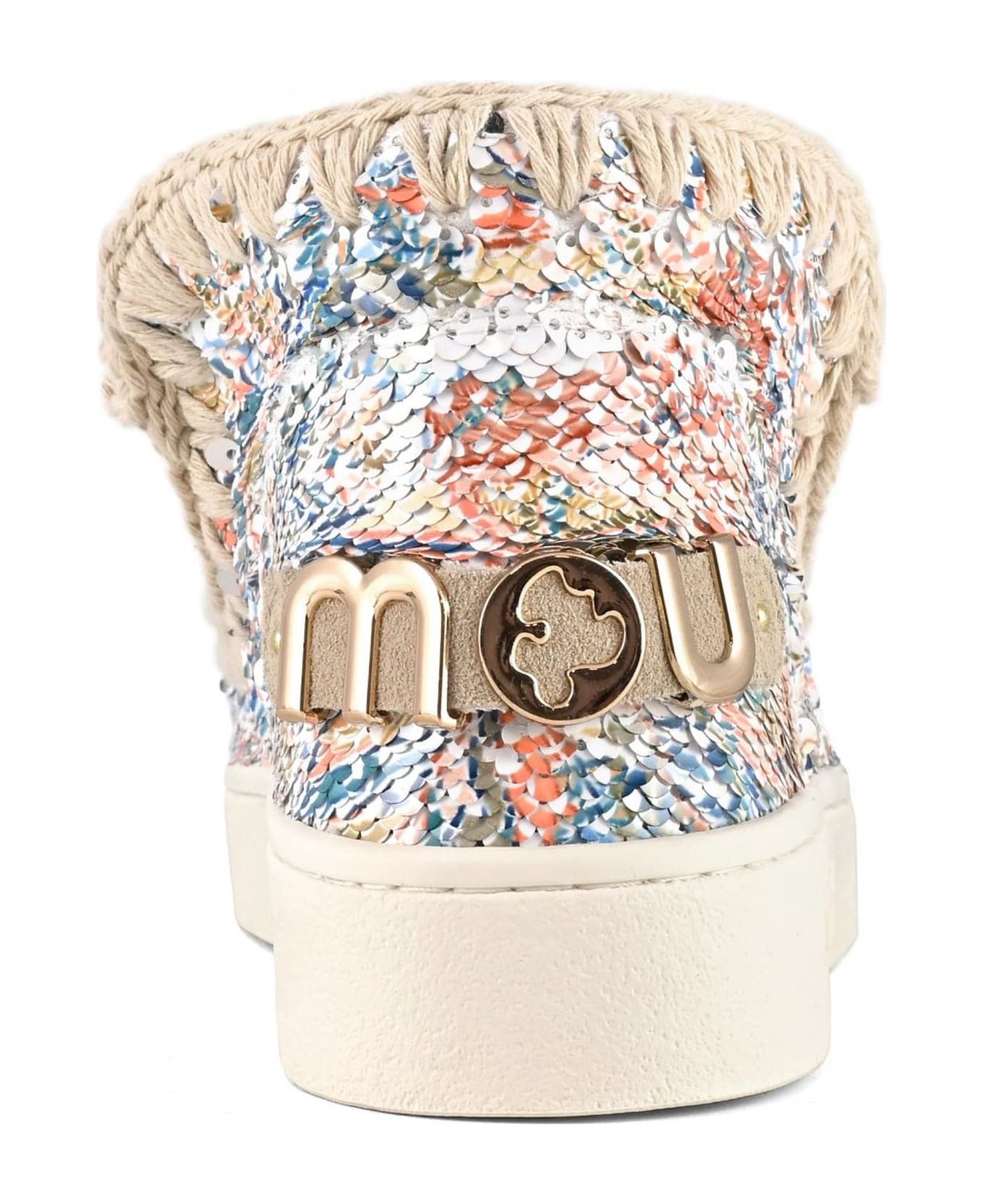 Mou Summer Eskimo Sneaker Printed Sequins - MultiColour