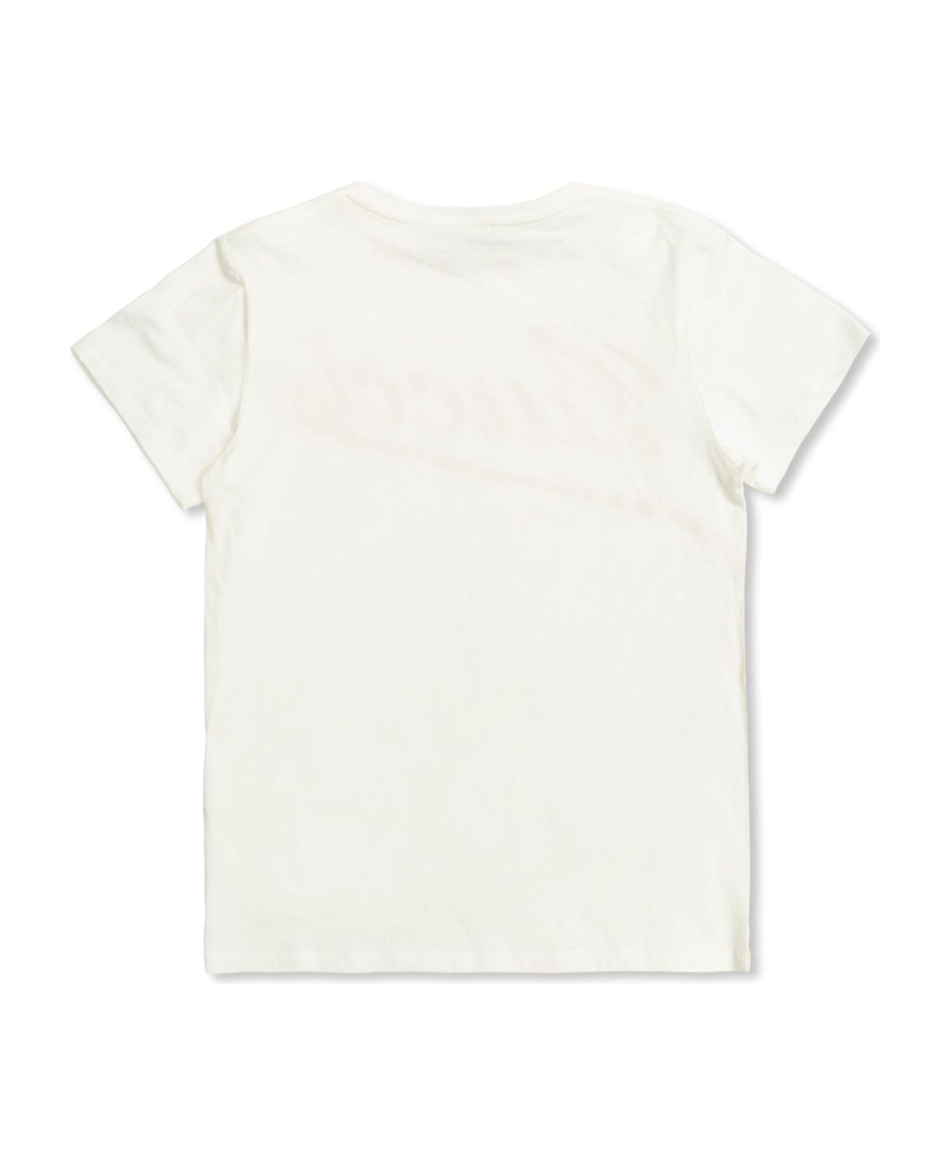 Gucci J Ss T-shirt - New White Pink