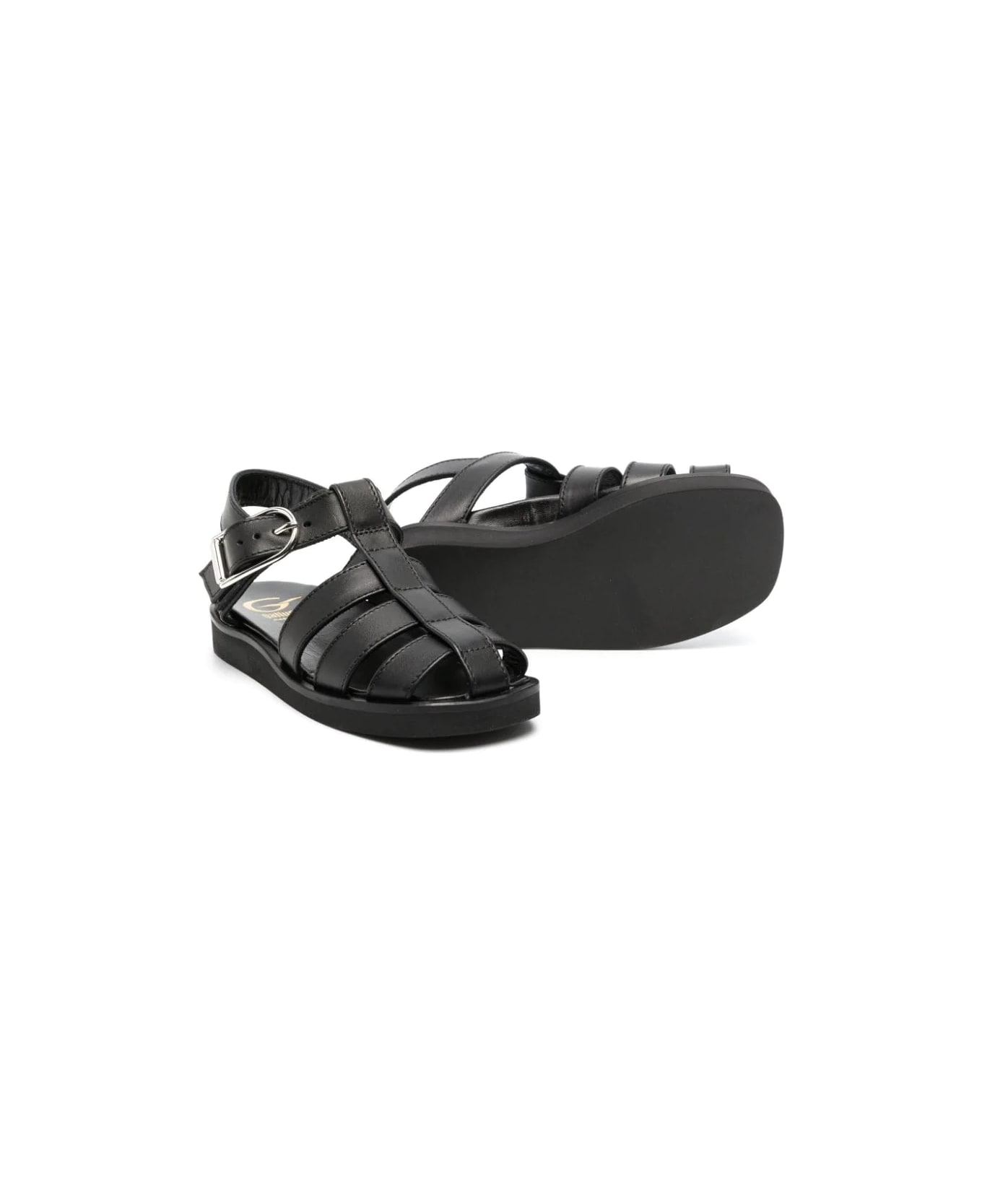 Gallucci Sandals With Buckle - Black