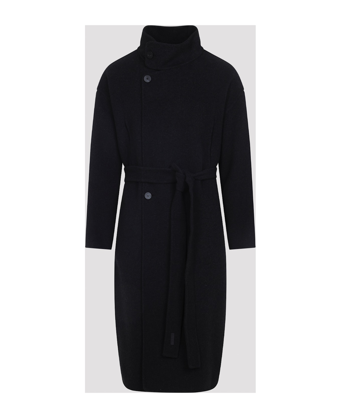 Fear of God Highneck Coat - Charcoal