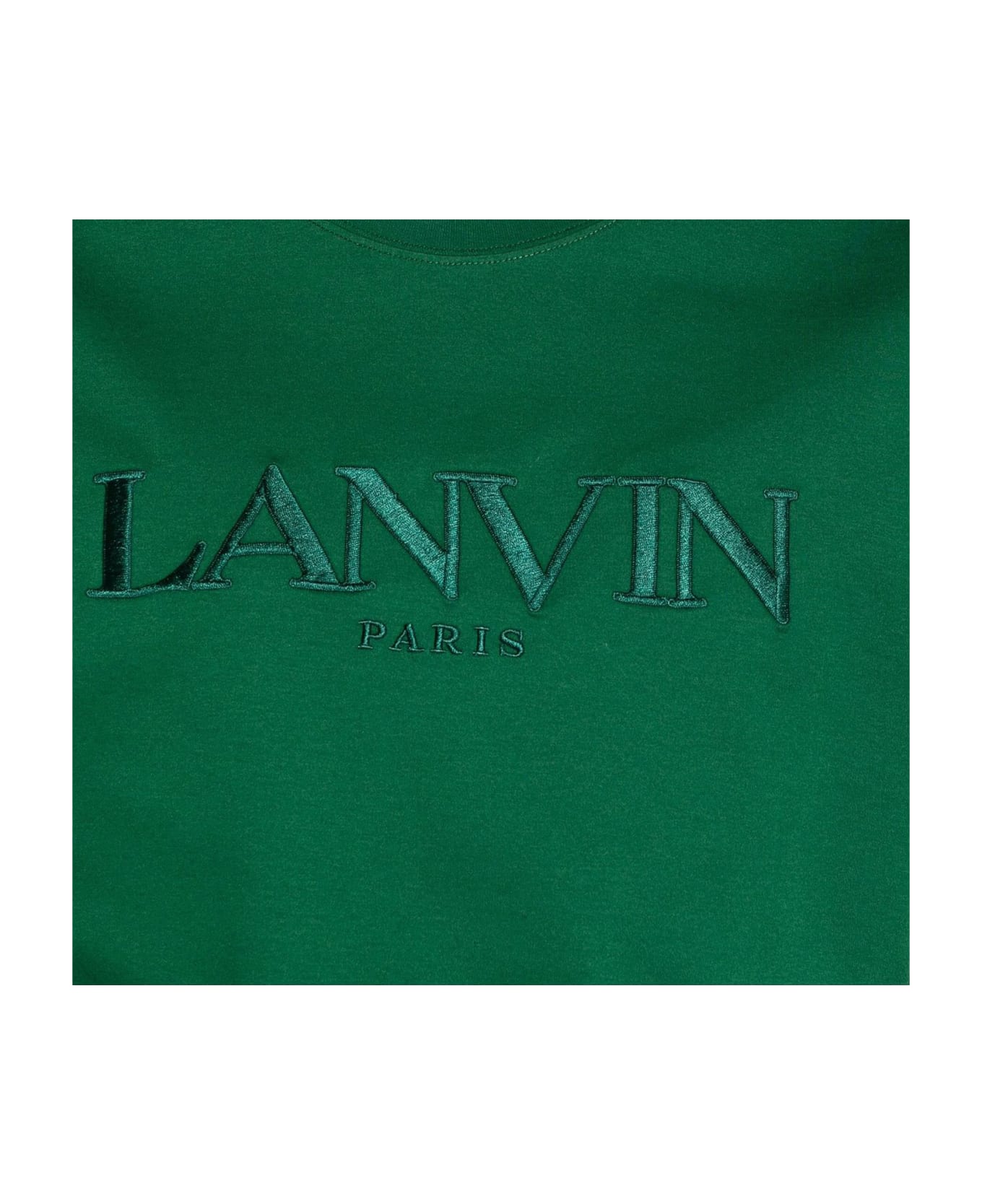 Lanvin T-shirts And Polos Green - Green シャツ