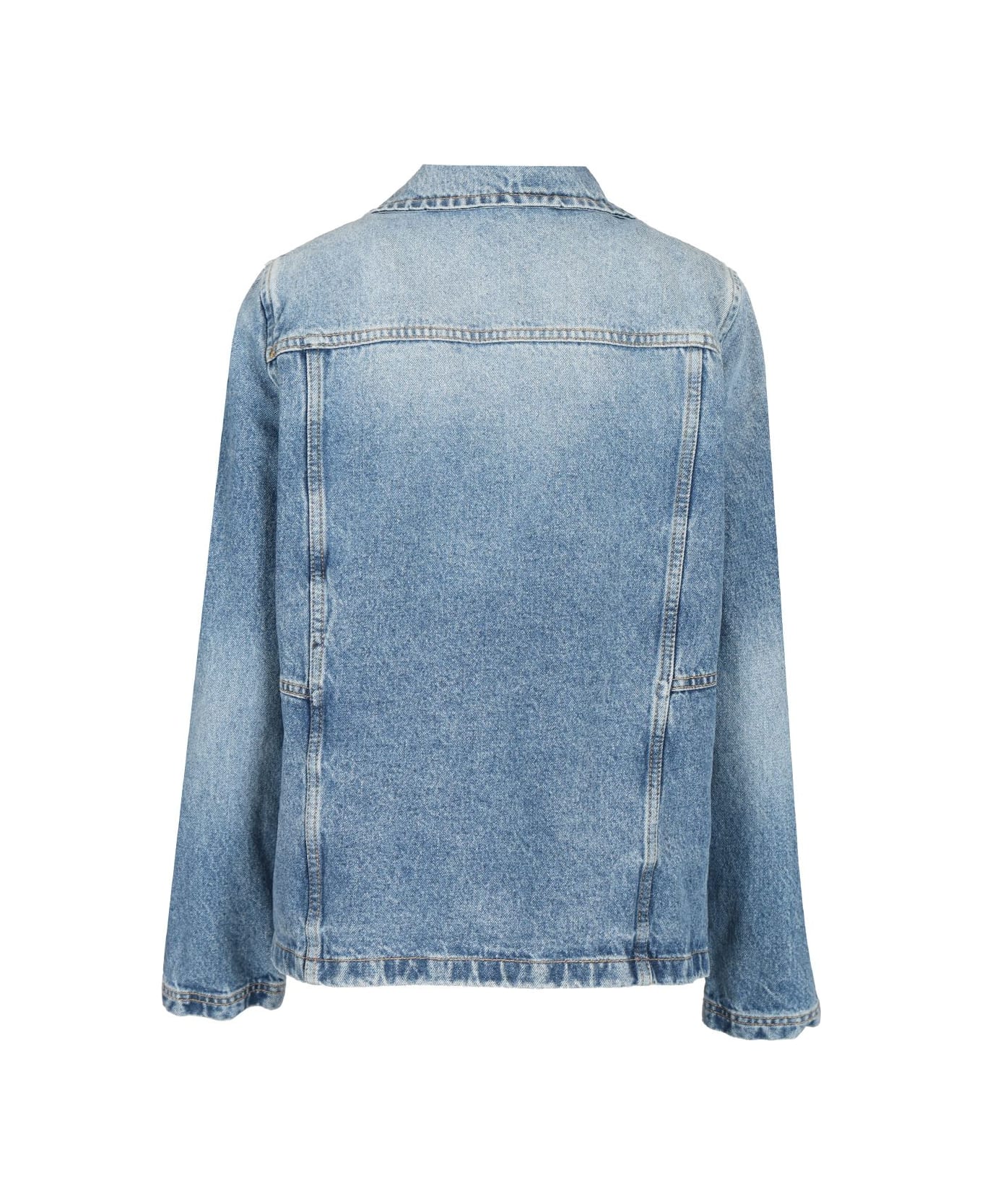 Fay Mini 3 Ganci Denim Jacket - Cielo