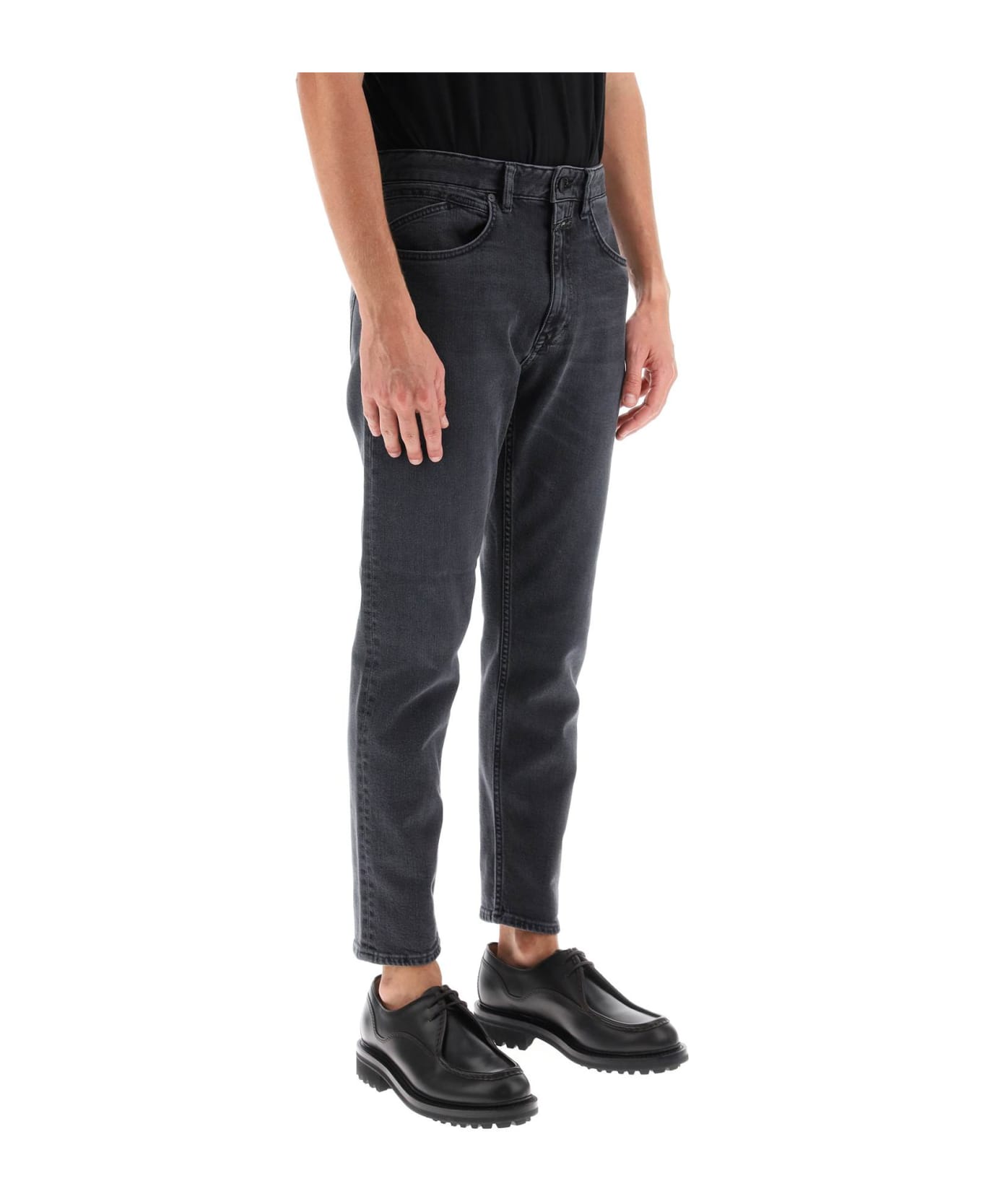 Closed Cooper Jeans With Tapered Cut - DARK GREY (Grey)