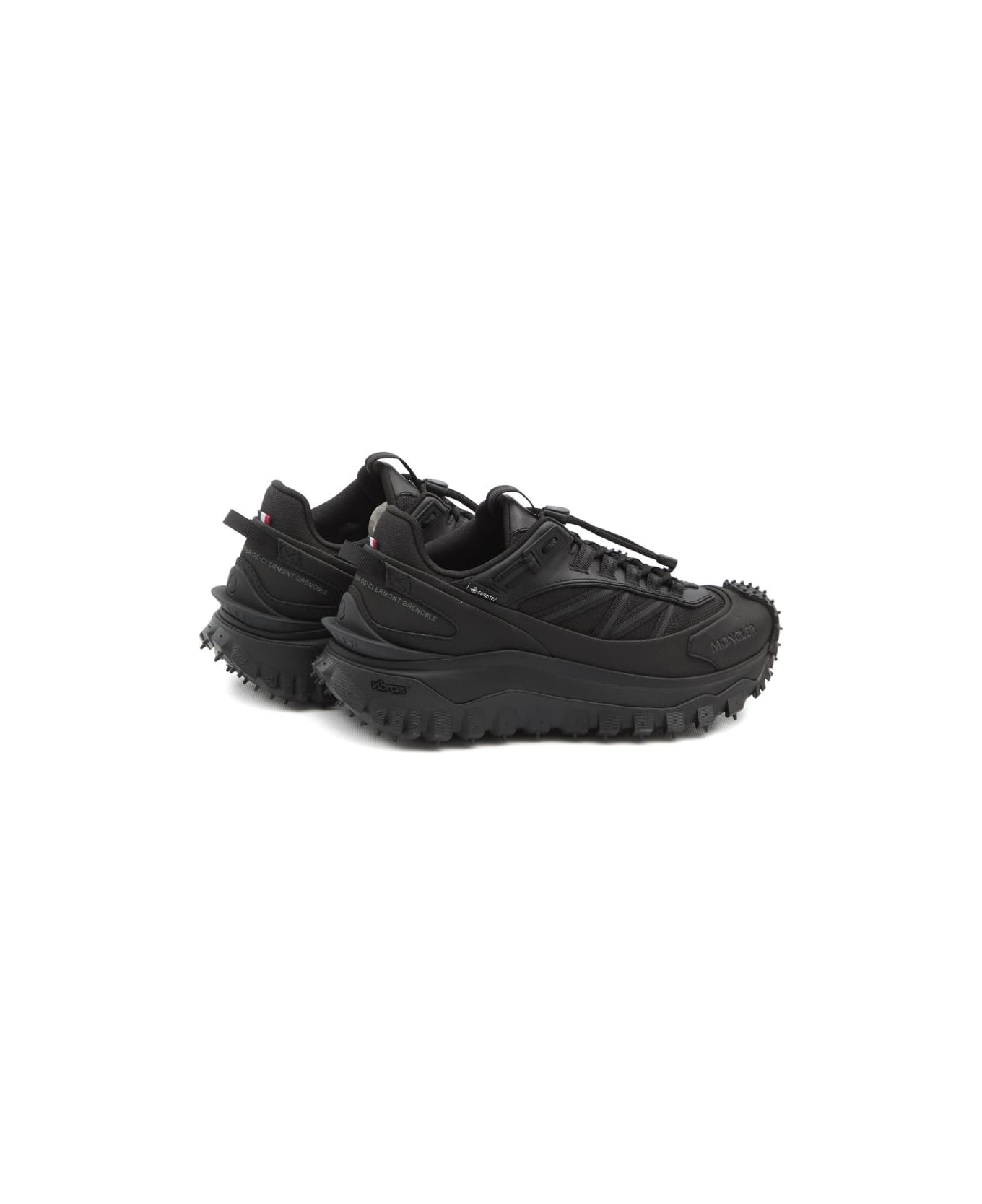 Moncler Trailgrip Gtx Low Sneakers - Black