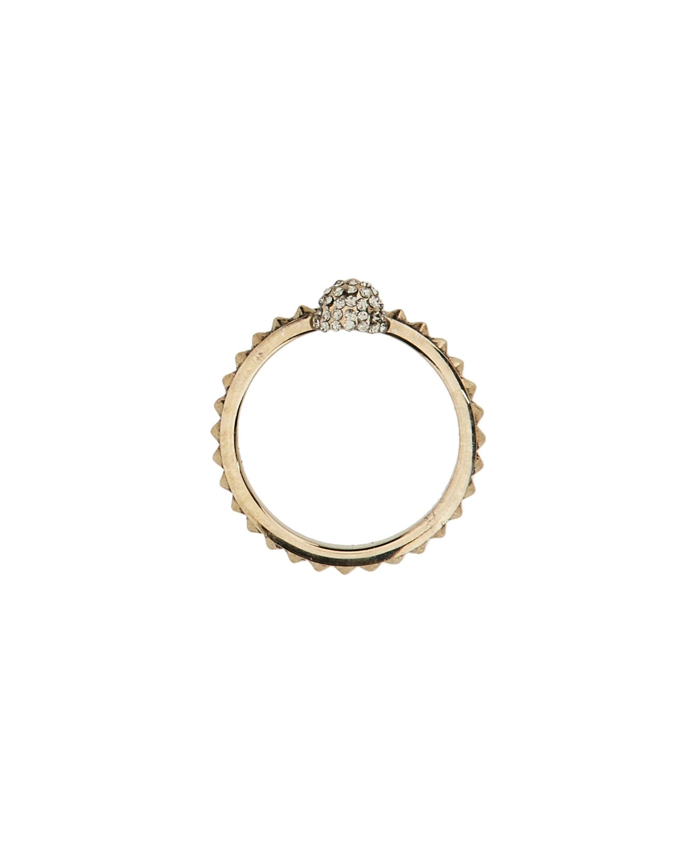 Alexander McQueen Skull Ring - Gold