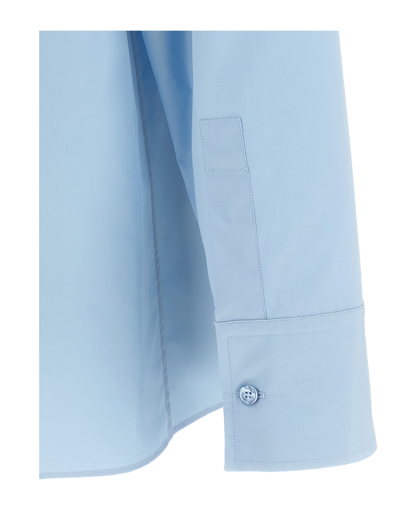 Gucci Embossed Logo Shirt - Light Blue
