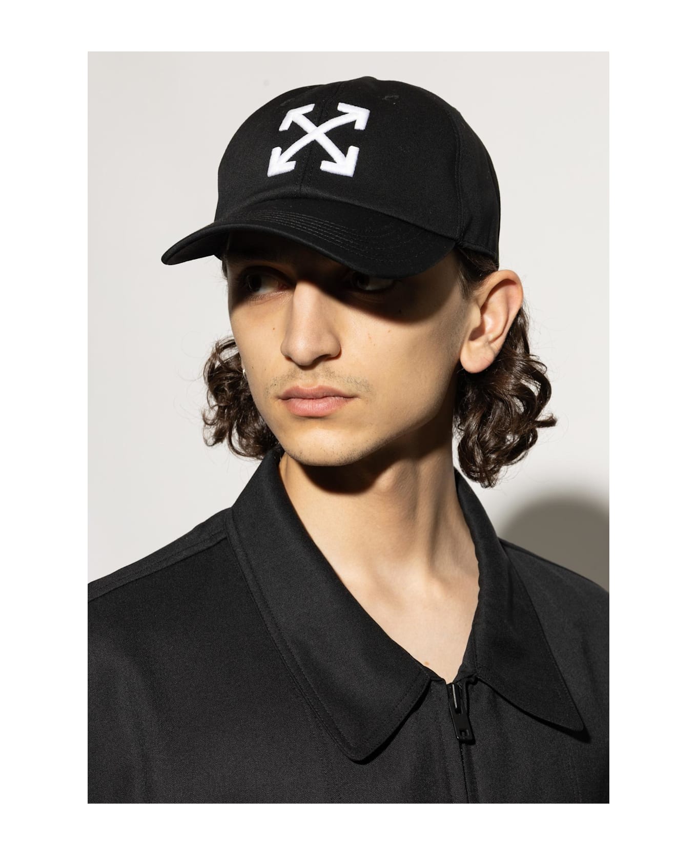 Off-White Baseball Cap - Black
