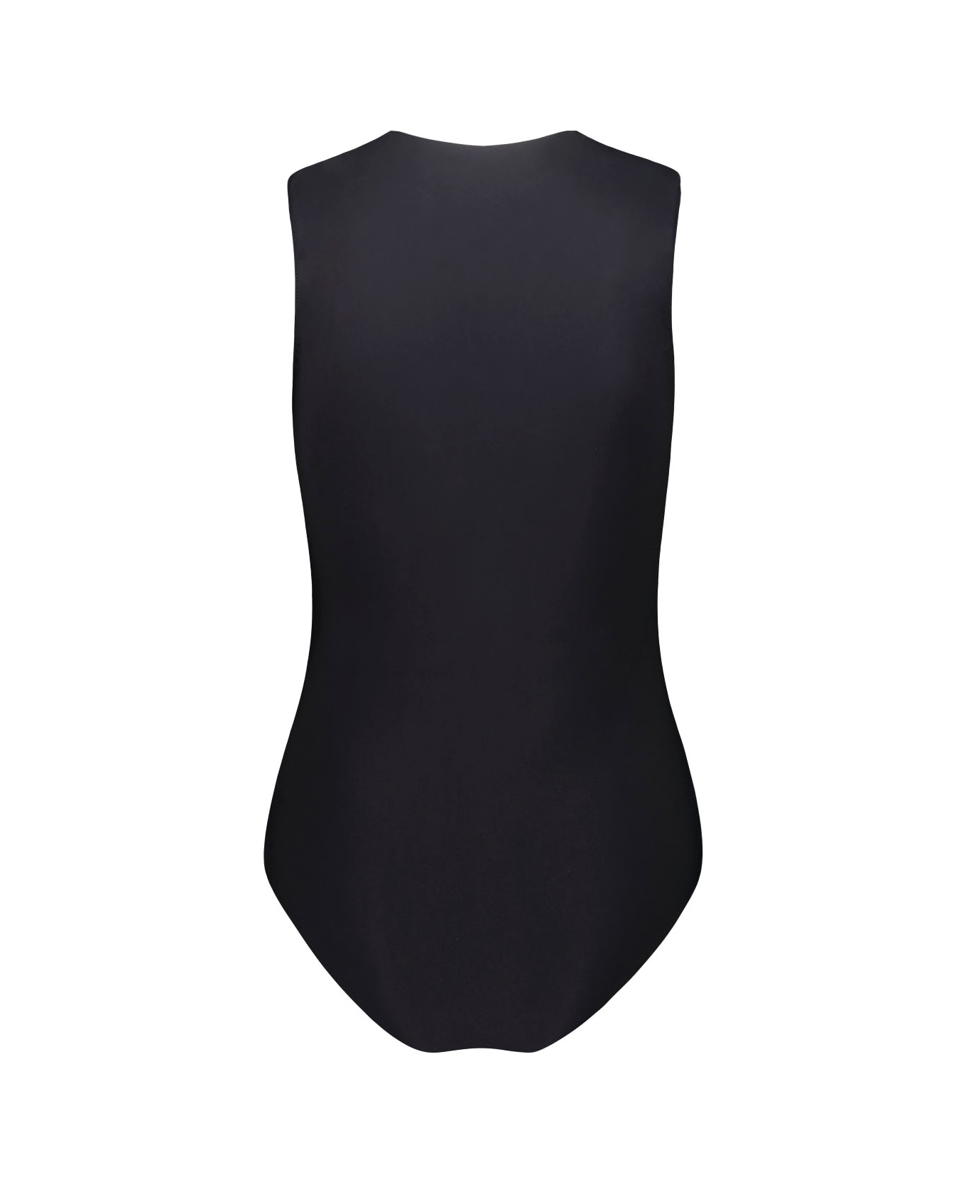 Maison Margiela Stretch-jersey Sleeveless Bodysui - Black
