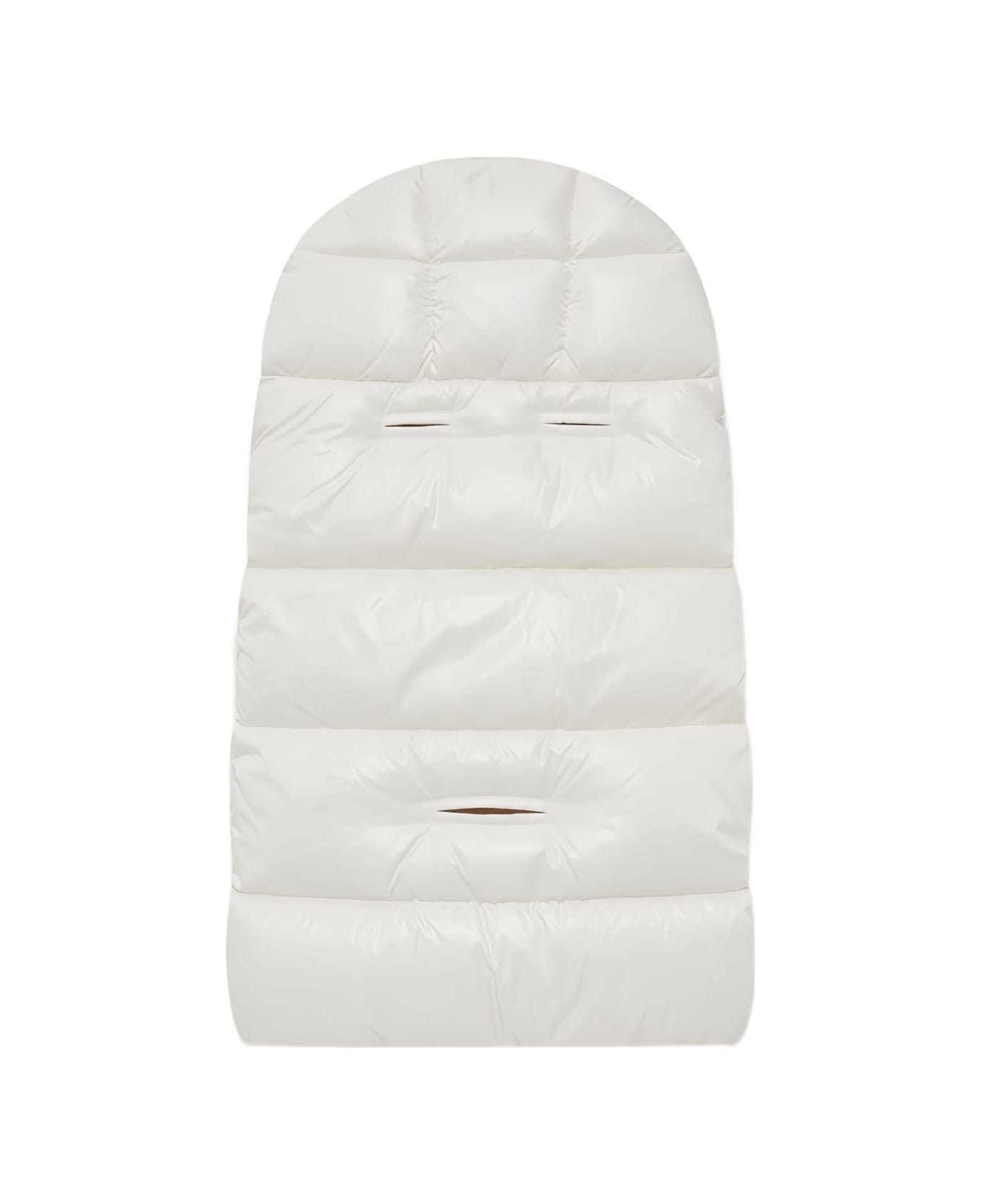 Moncler Enfant Quilted Sleeping Bag With Hood - White