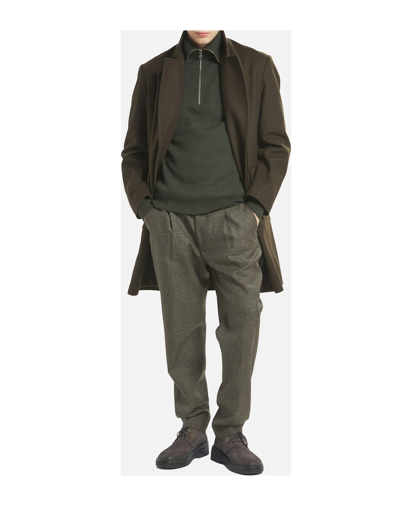 Barena Gazabin Caramal Coat - Brown