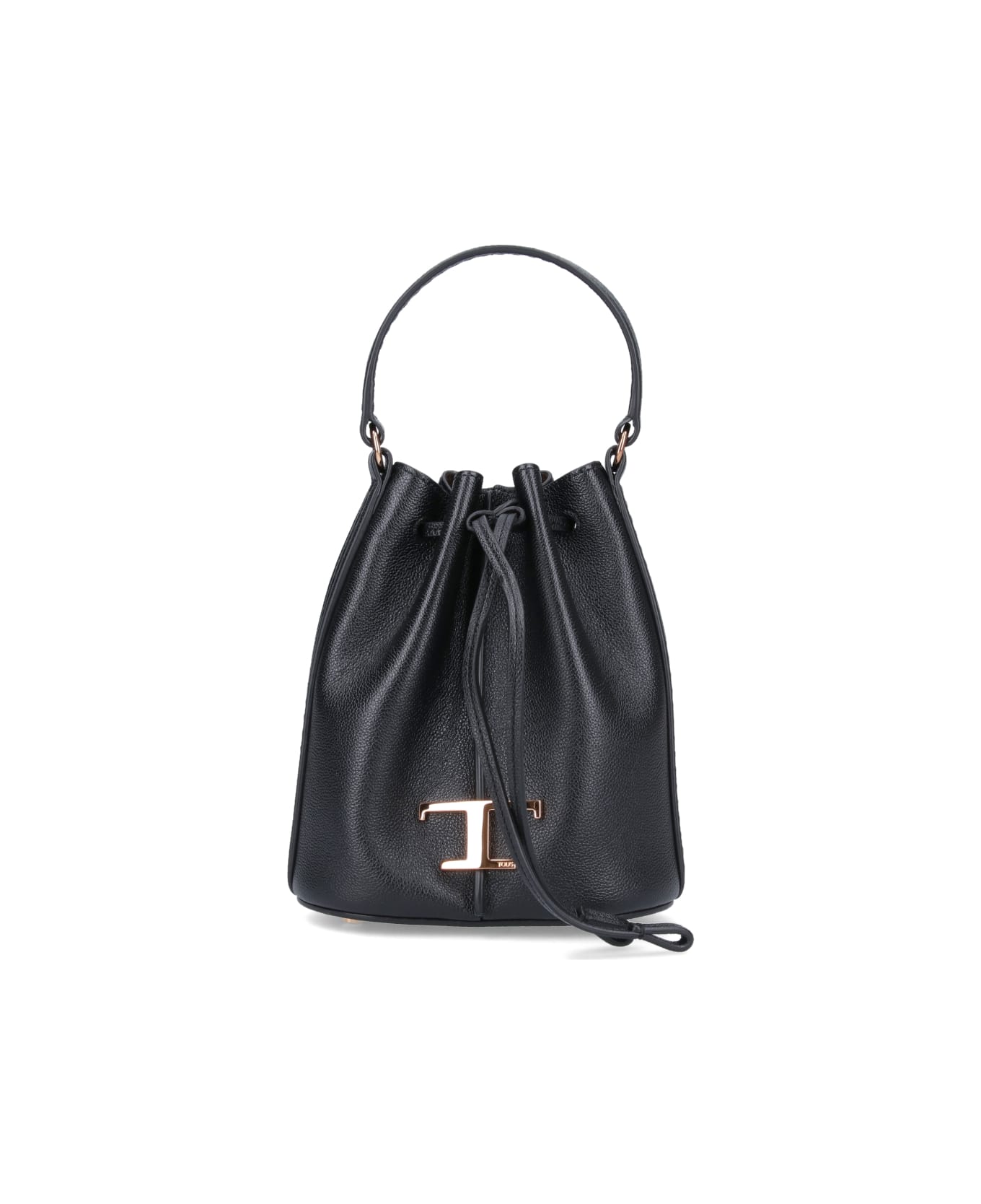 Tod's T Timeless Bucket Bag - Black