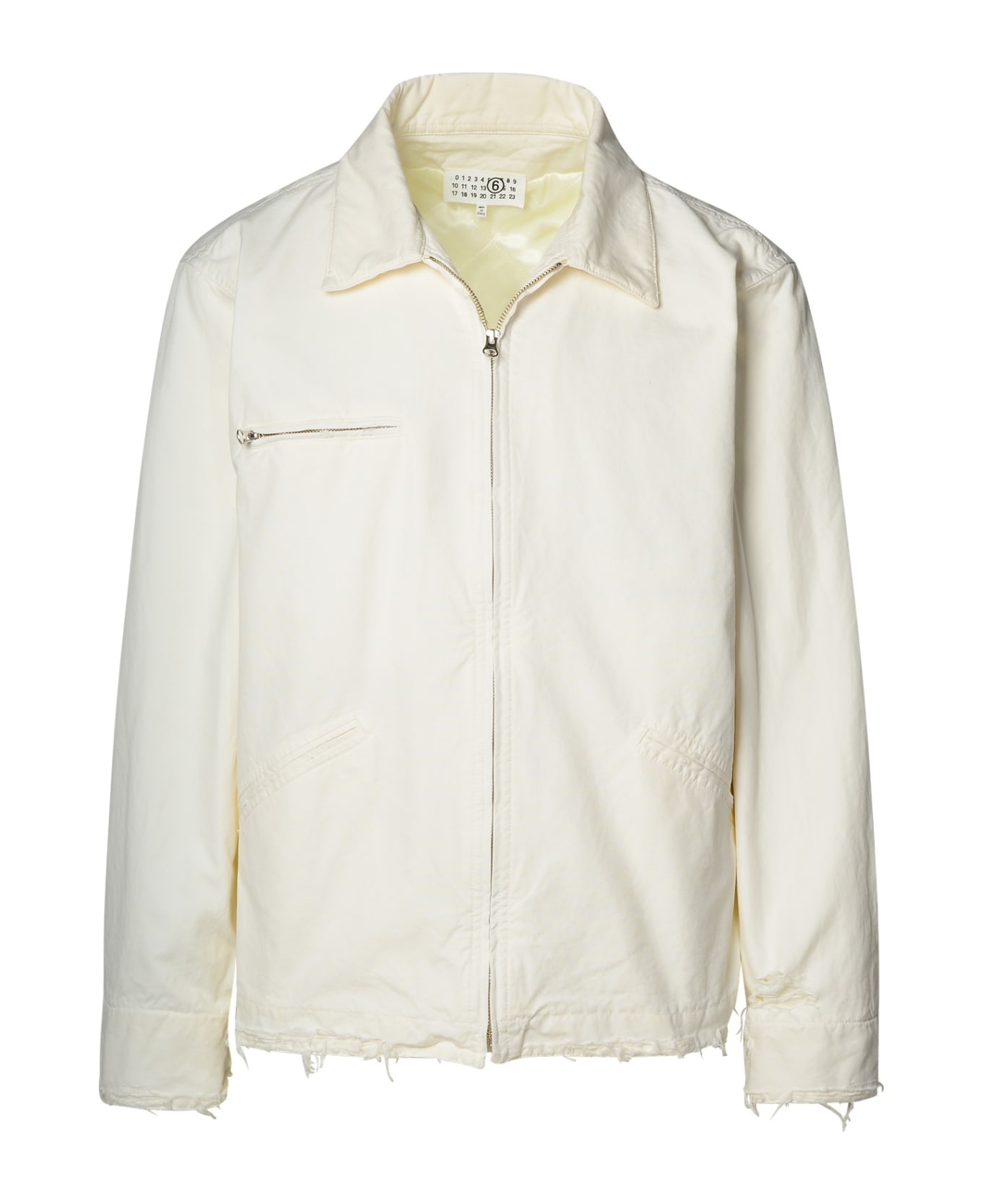 MM6 Maison Margiela Cotton Jacket - White