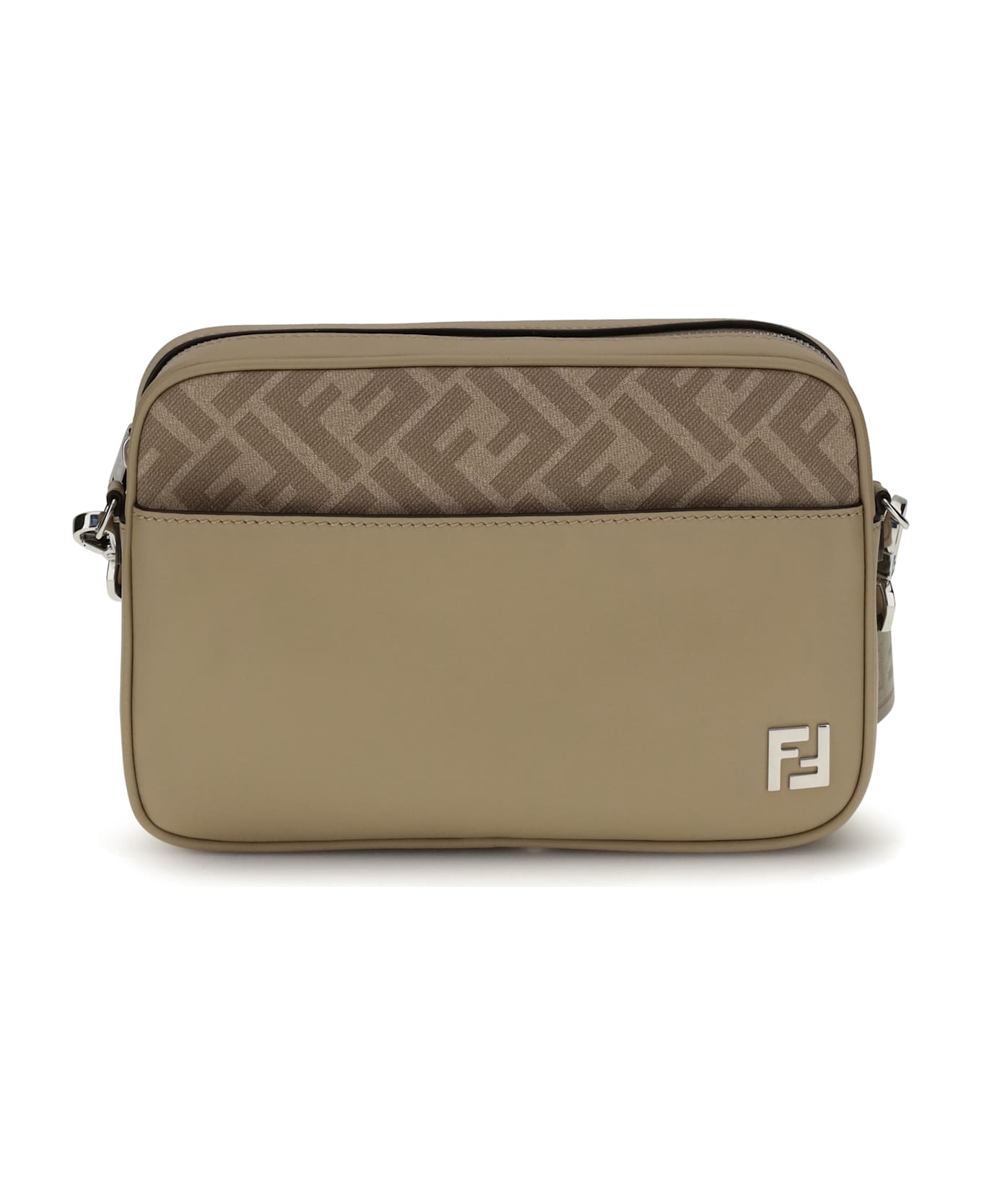 Fendi Camera Case Squared Ff Shoulder Bag