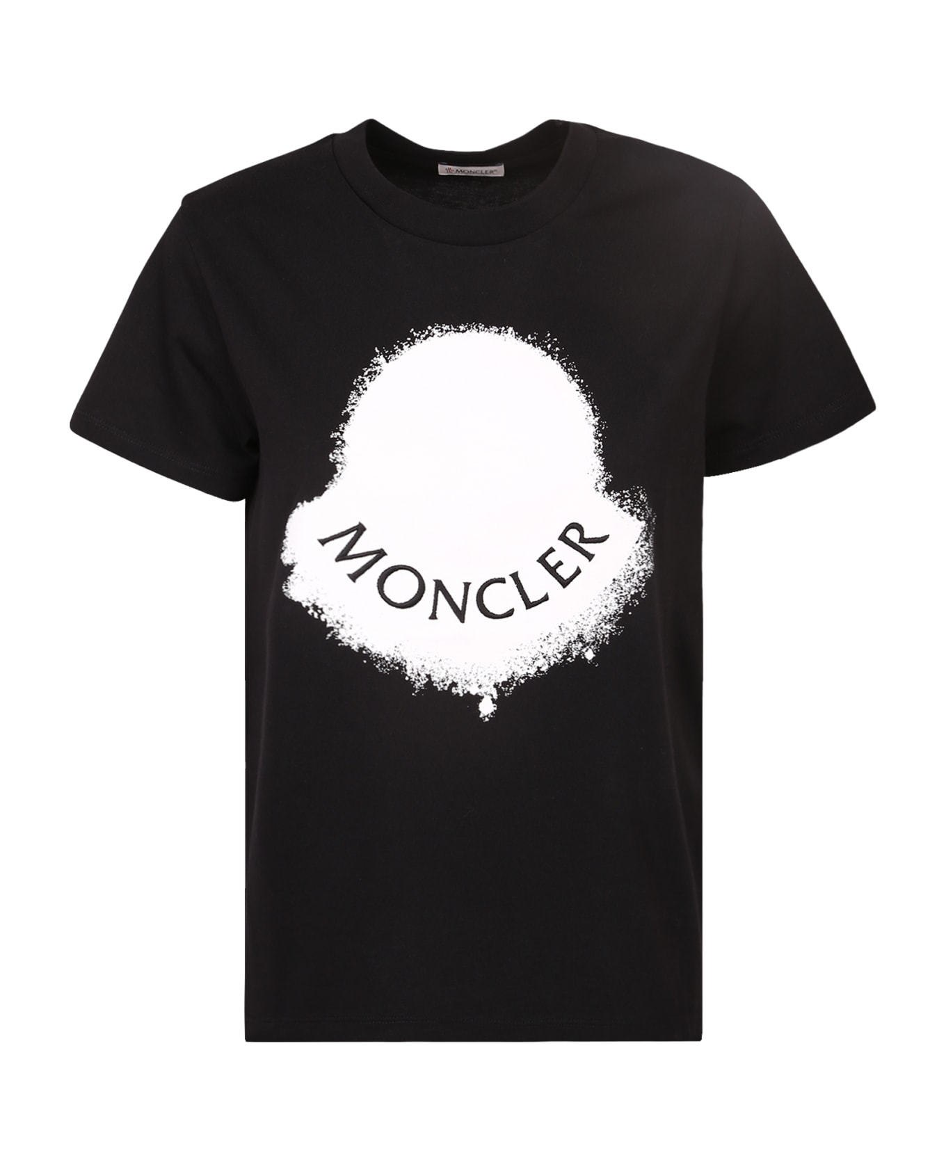 Moncler T-shirt Made Of Cotton Jersey - 999