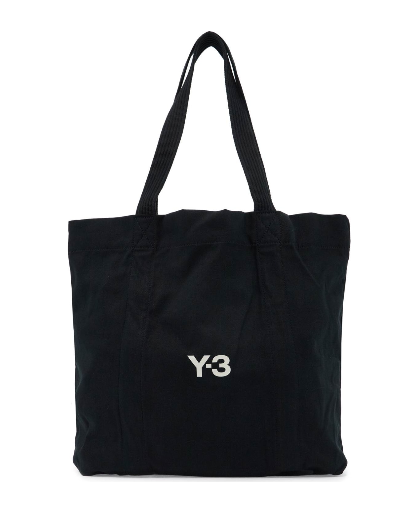 Y-3 Canvas Tote Bag - black