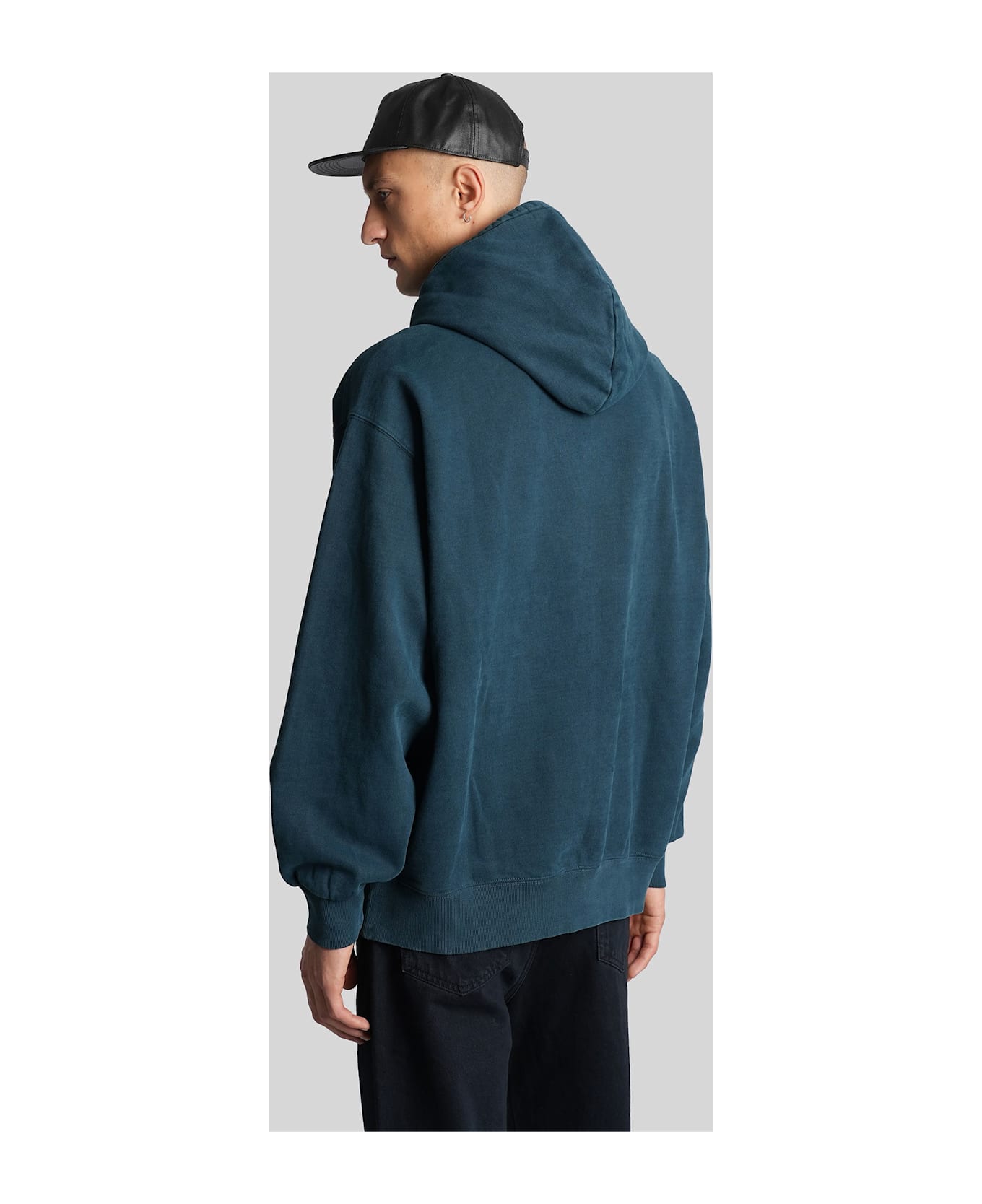 Carhartt Hooded Vista Sweat Sweatshirt In Green Cotton - green