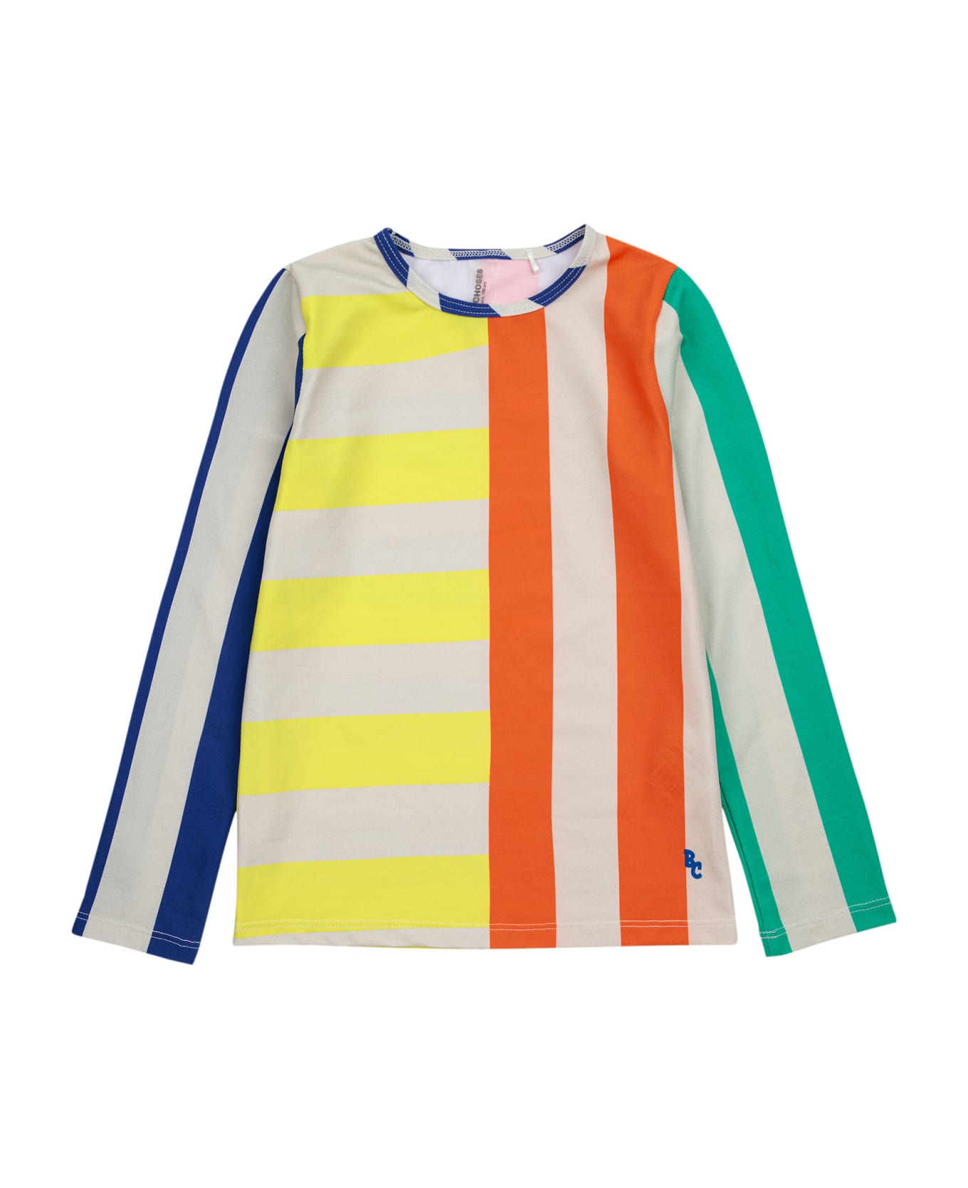 Bobo Choses Multicolor Anti-uv T-shirt For Boy With Stripes - Multicolor