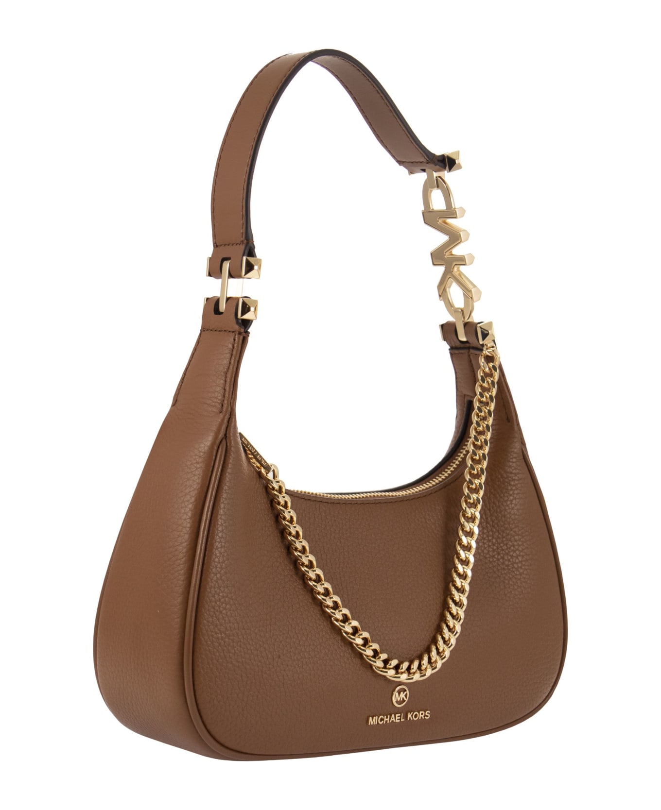 Michael Kors Piper Bag In Brown Leather - Leather