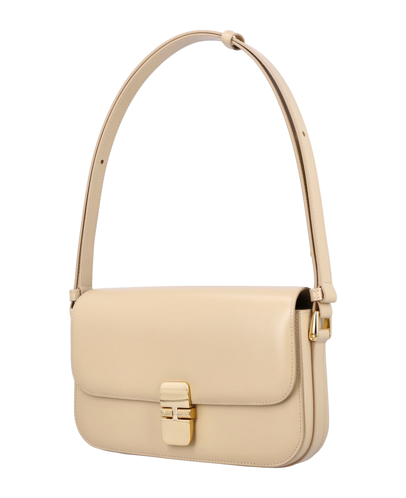 A.P.C. Grace Baguette Bag - SAHARA