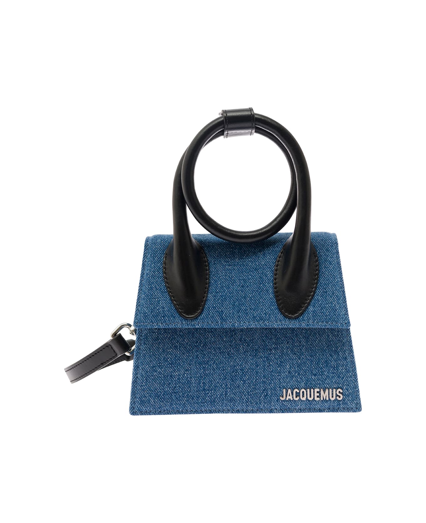Jacquemus Le Chiquito Noeud Coiled Handbag - Blue