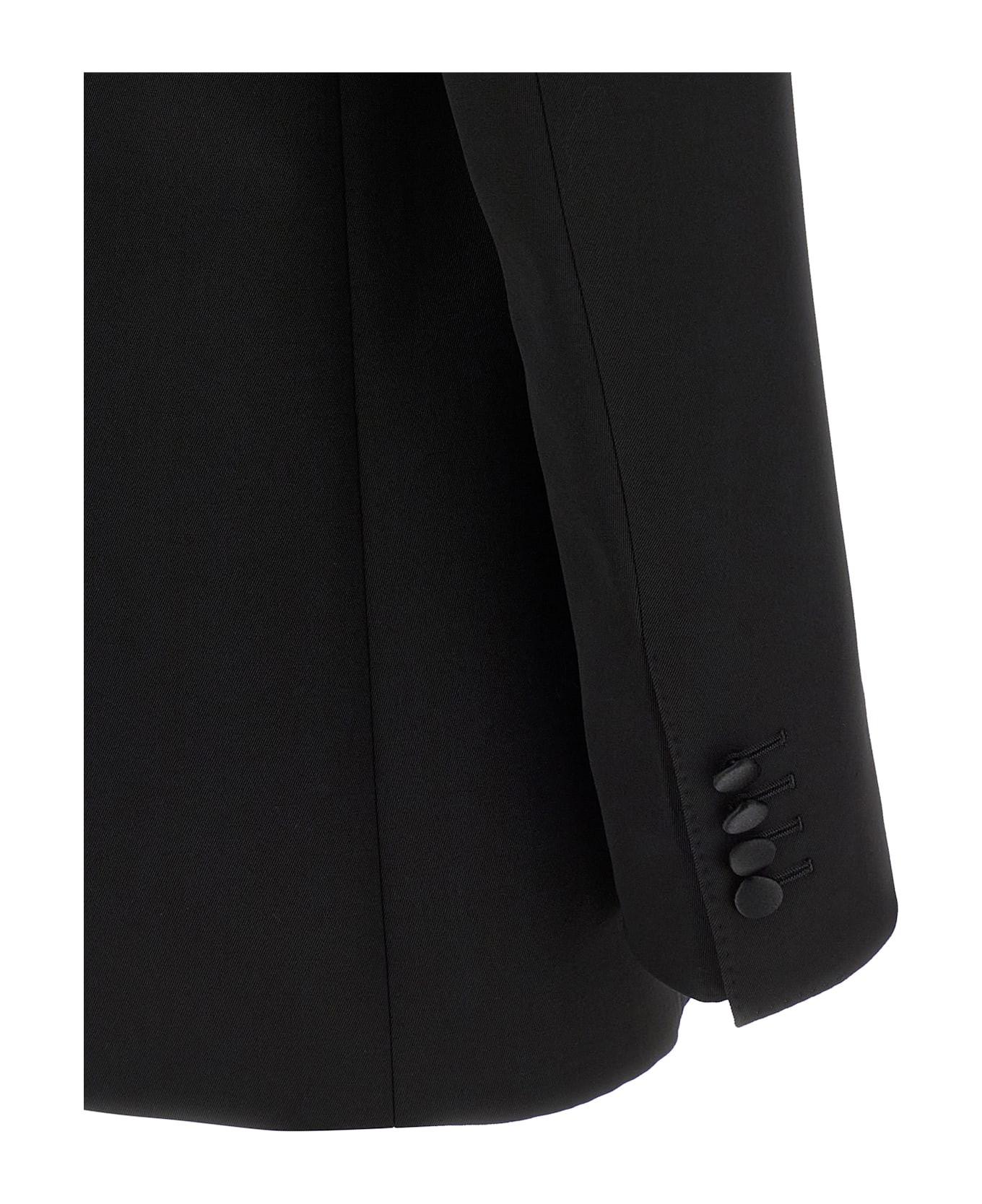 Dolce 
Gabbana Shawl Neck Blazer - Black  