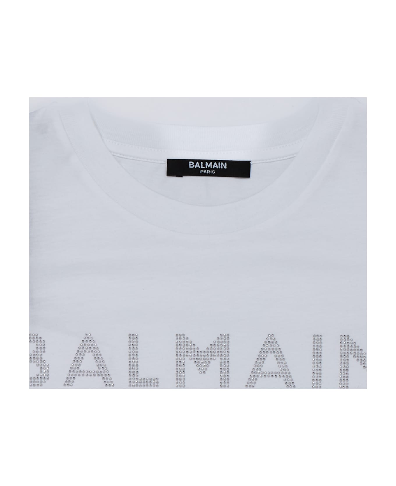Balmain T-shirt T-shirt - BIANCO-ARGENTO Tシャツ＆ポロシャツ