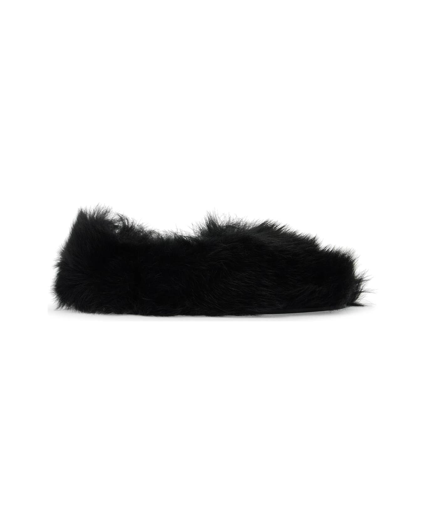 Jil Sander Fur-lined Slip-on - BLACK (Black)