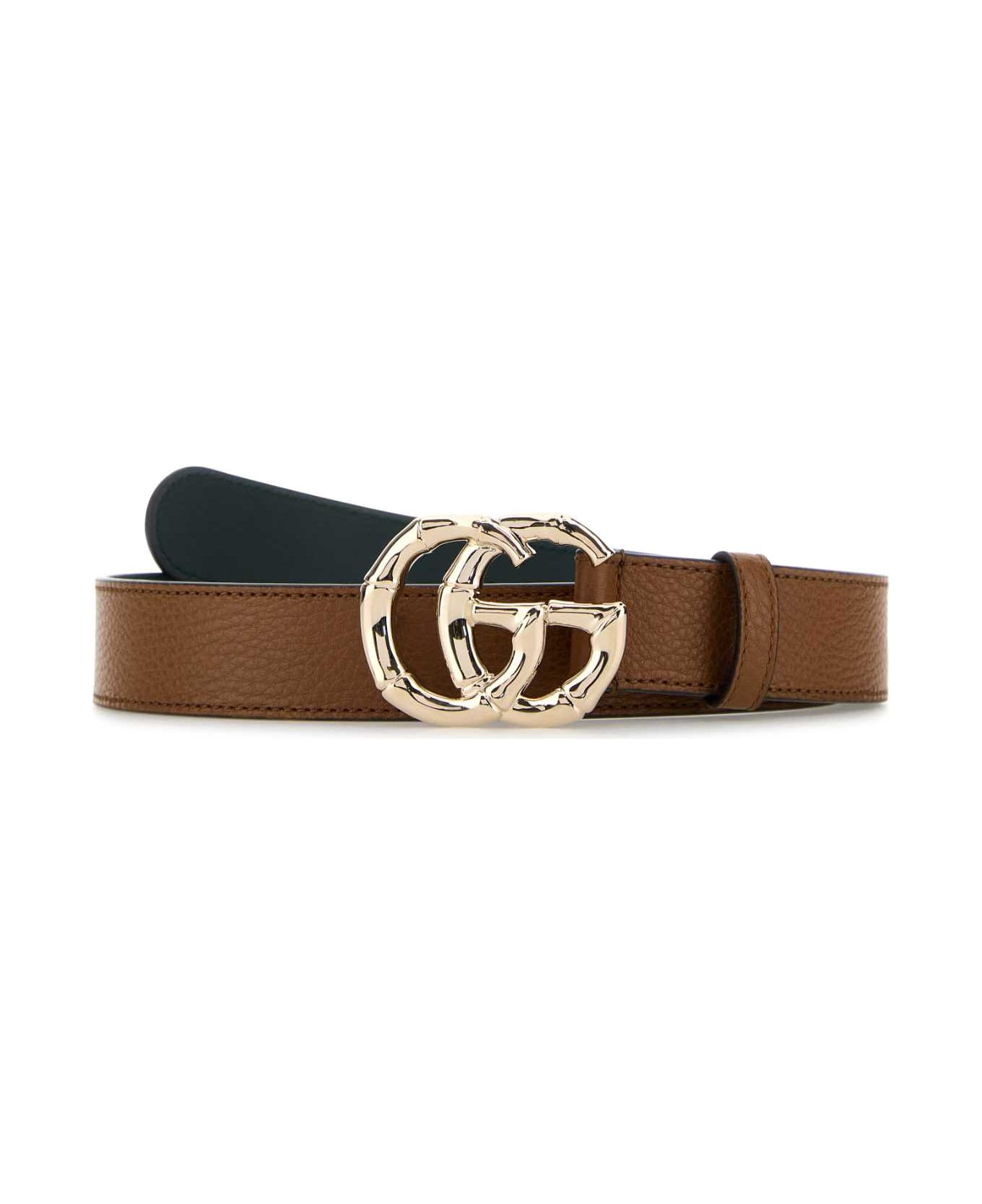 Gucci Caramel Leather Belt - SUNDIAL
