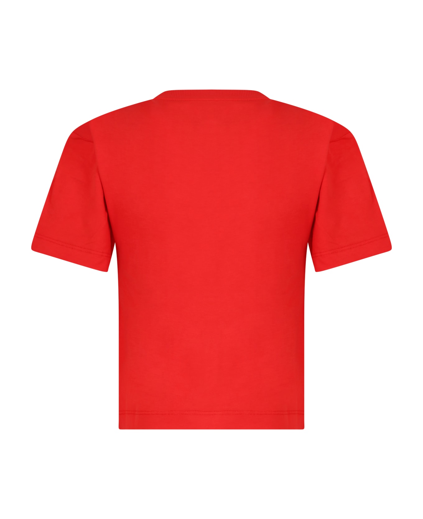 Moschino Red T-shirt For Boy With Teddy Bear - Red
