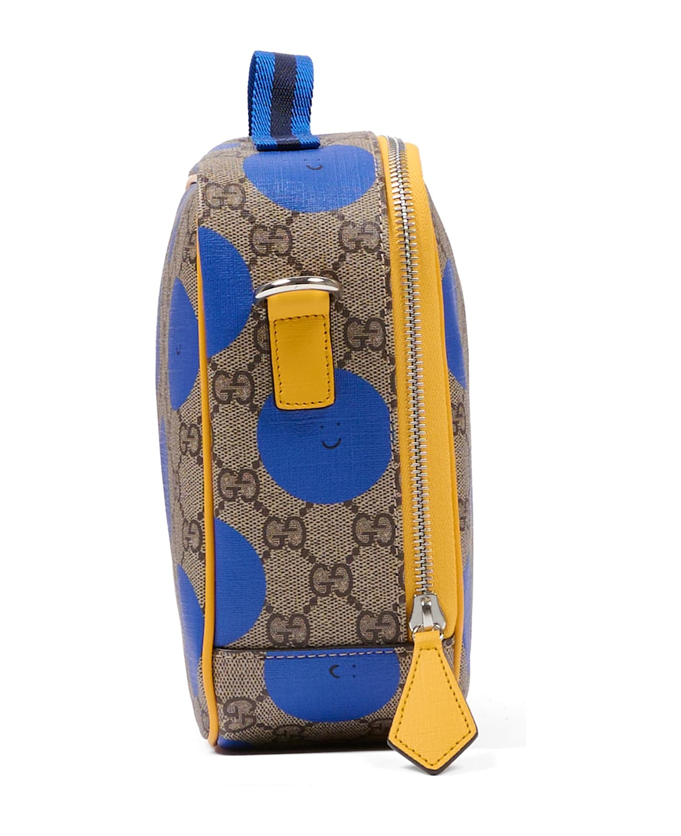 Gucci Blue Bag For Kids With Smiling Sun - Blue