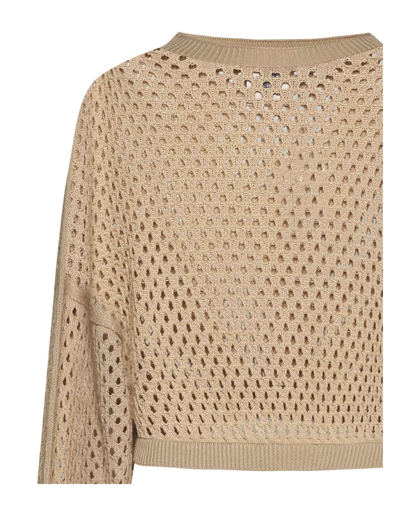 SEMICOUTURE Sweater - Camel light