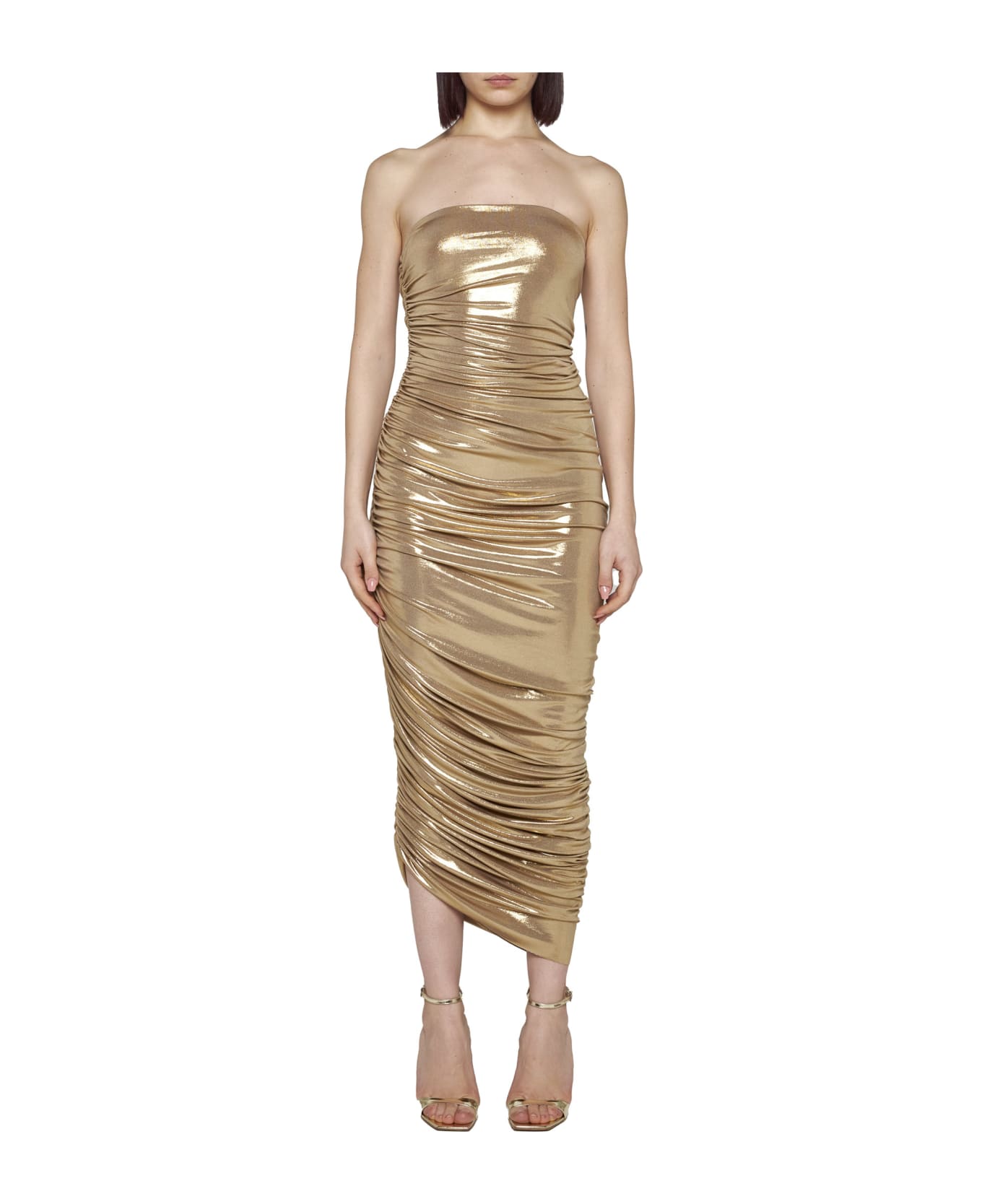 Norma Kamali Dress - Gold