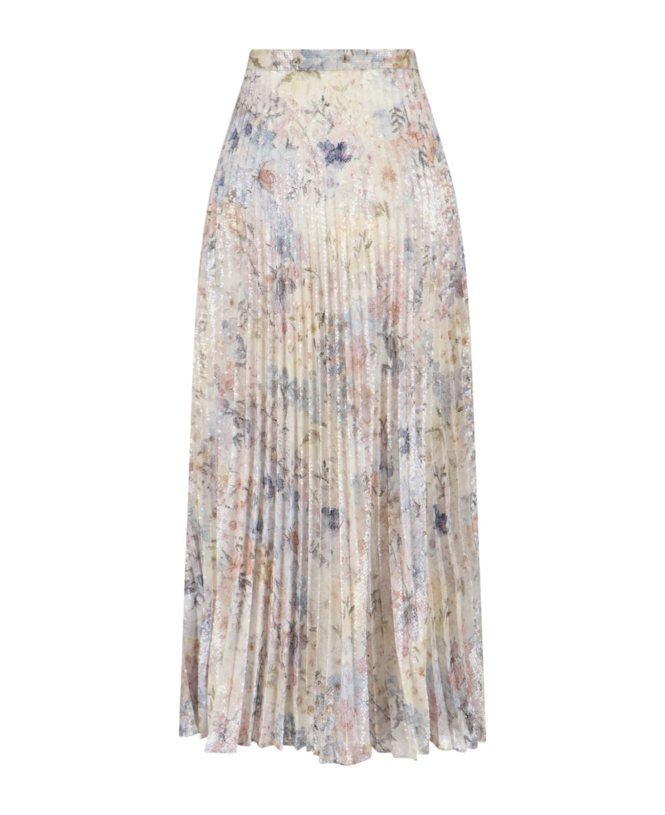 Golden Goose Maxi Pleated Skirt - MultiColour