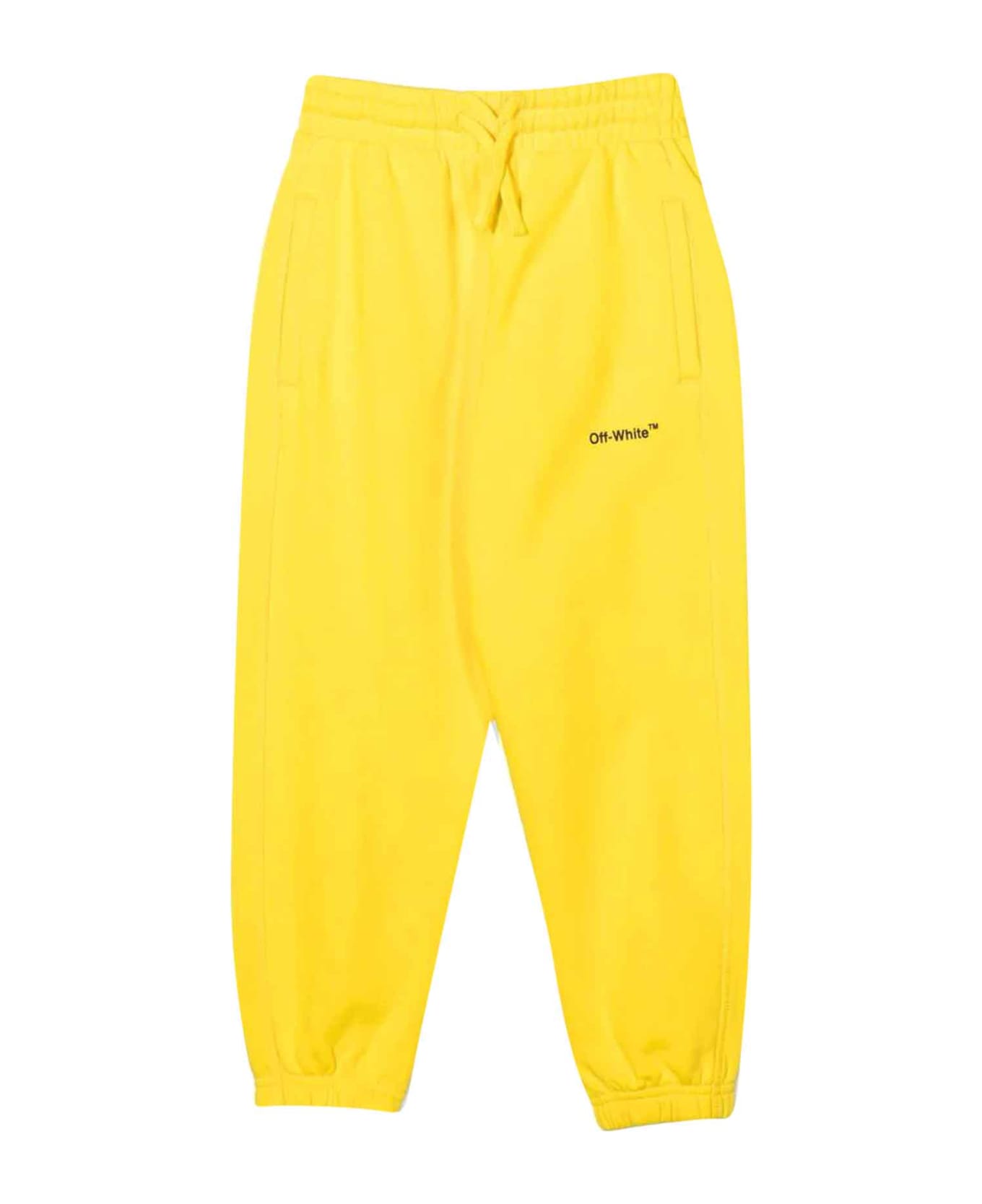 Off-White Yellow Trousers Boy - Giallo