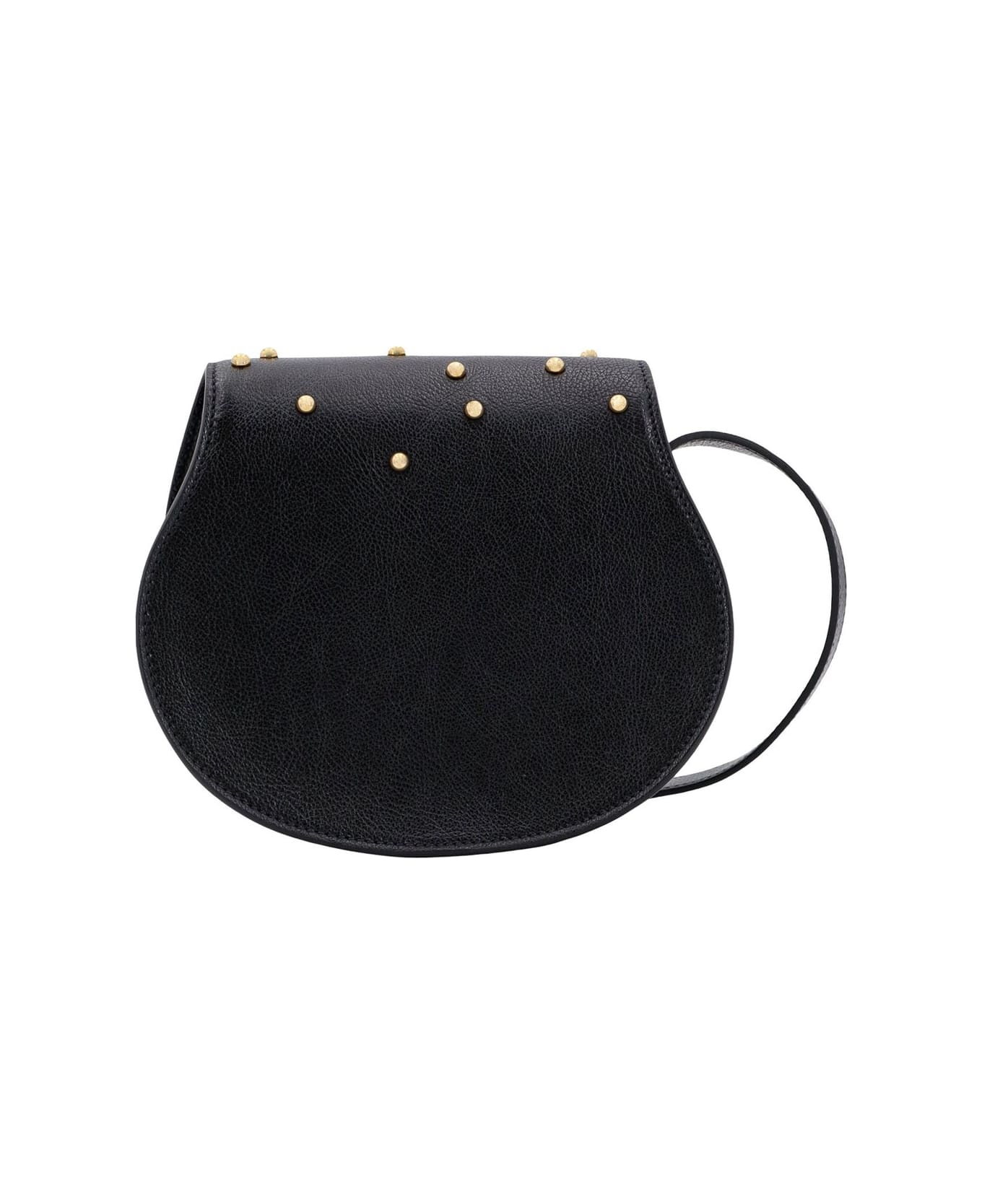 Chloé Small Marcie Saddle Bag - Black