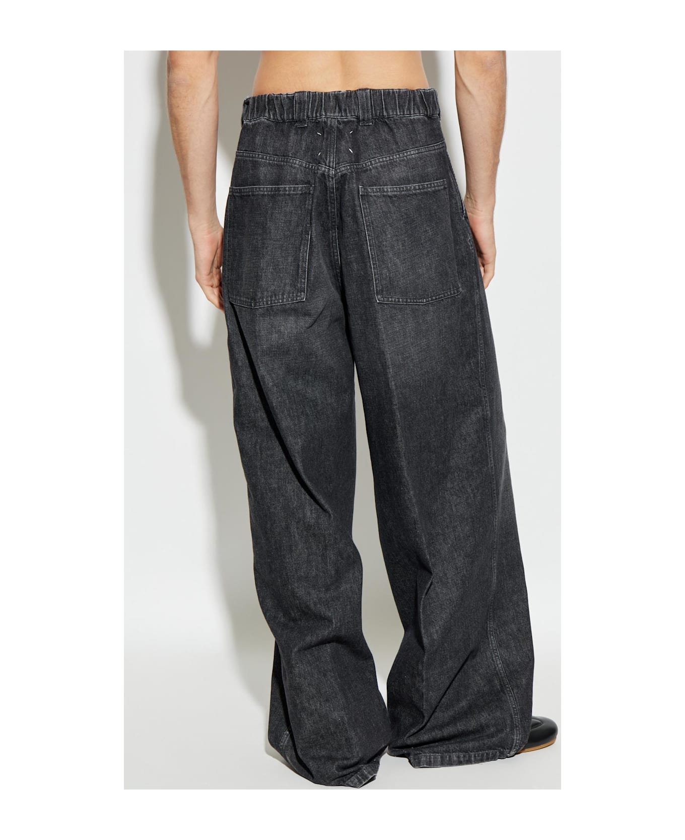 Maison Margiela Wide-leg Jeans - BLACK