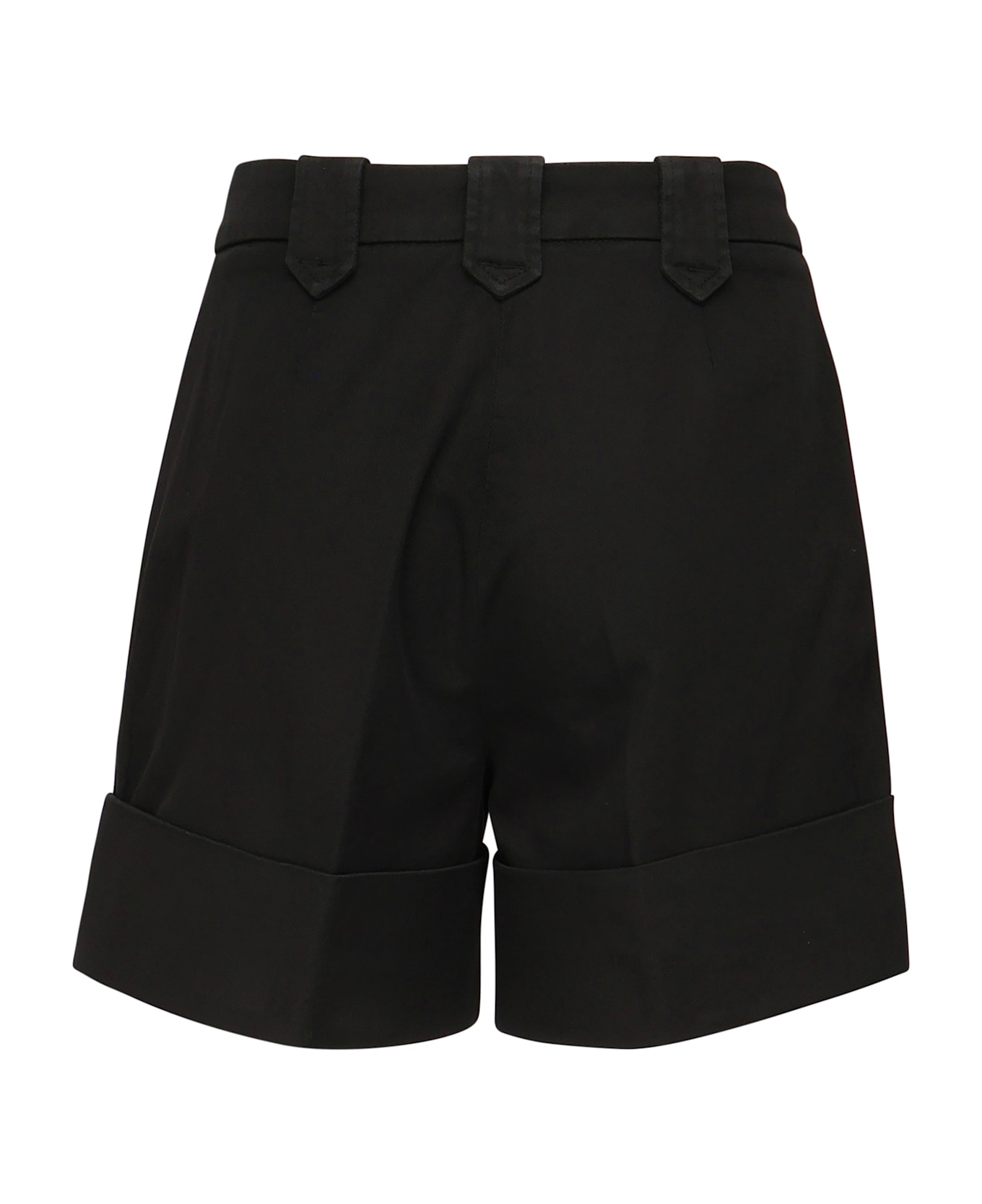 Fay Bermuda With Lapel - Blck