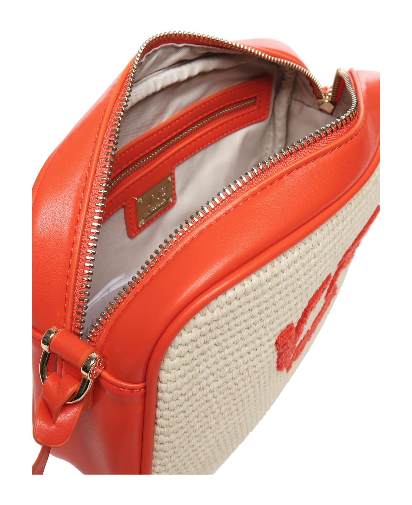 V73 Inge Shoulder Bag - Offwhite, CORAL