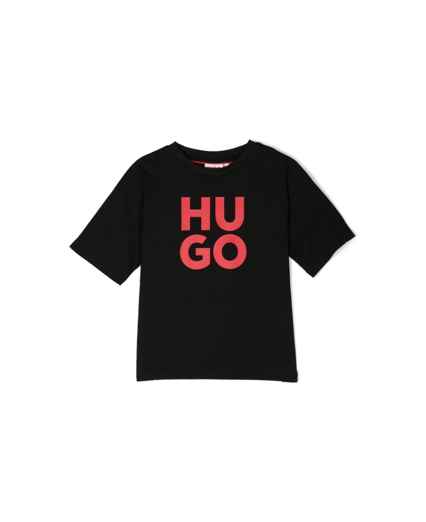 Hugo Boss T-shirt With Print - Black Tシャツ＆ポロシャツ