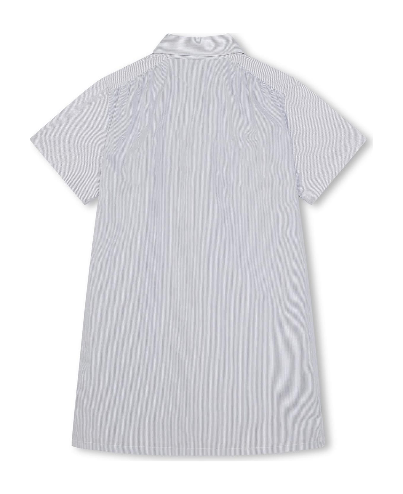 Givenchy Striped Shirtdress - White