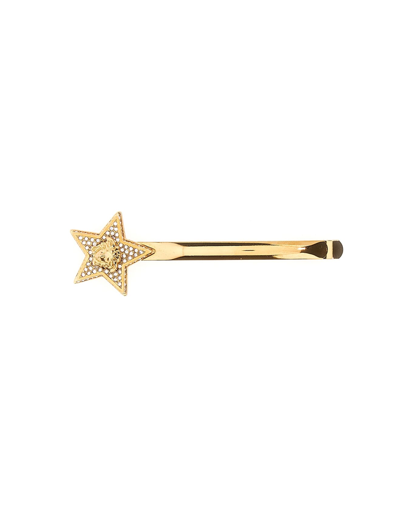 Versace 'medusa' Hair Pin - Gold