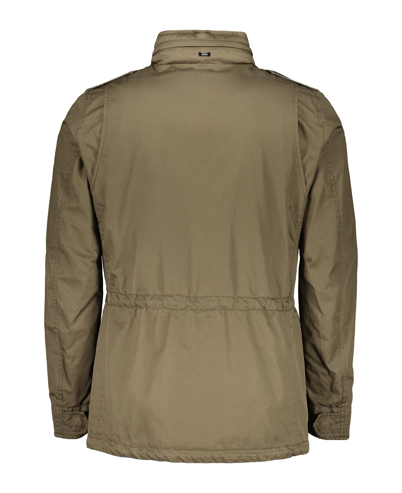 Herno Zippered Cotton Jacket - green