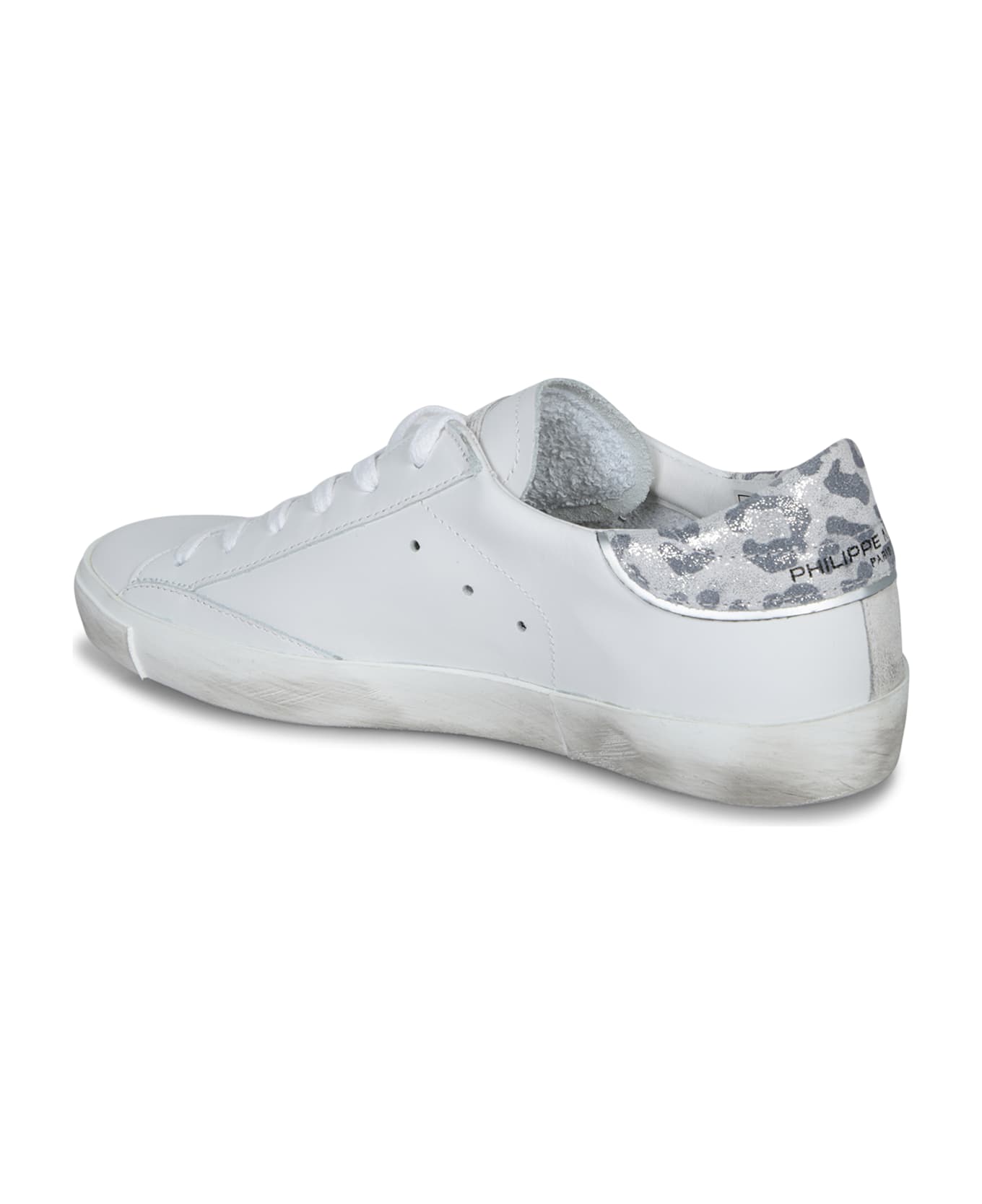 Philippe Model Prsx Low Anim Bia Arg White Sneakers - White