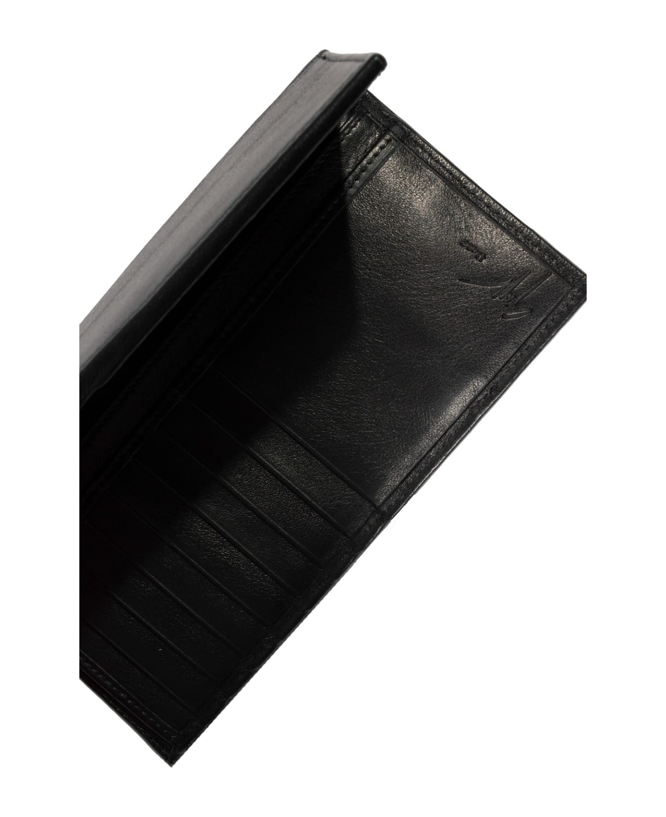 Giuseppe Zanotti Leather Wallet - Black