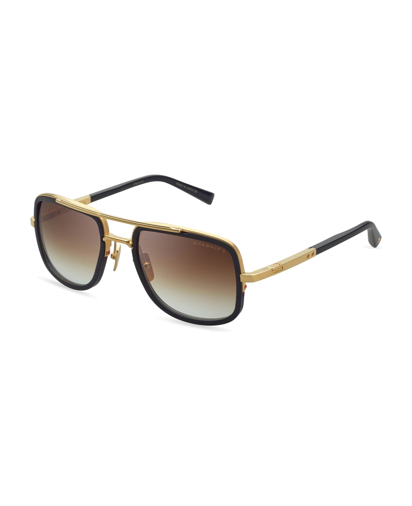 Dita Mach-s - Yellow Gold / Black Sunglasses - gold/black