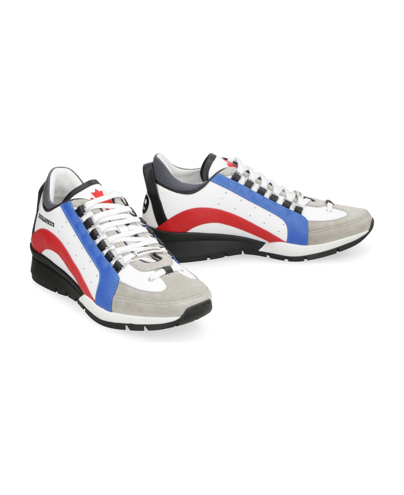 Dsquared2 Legendary Leather Low-top Sneakers - White