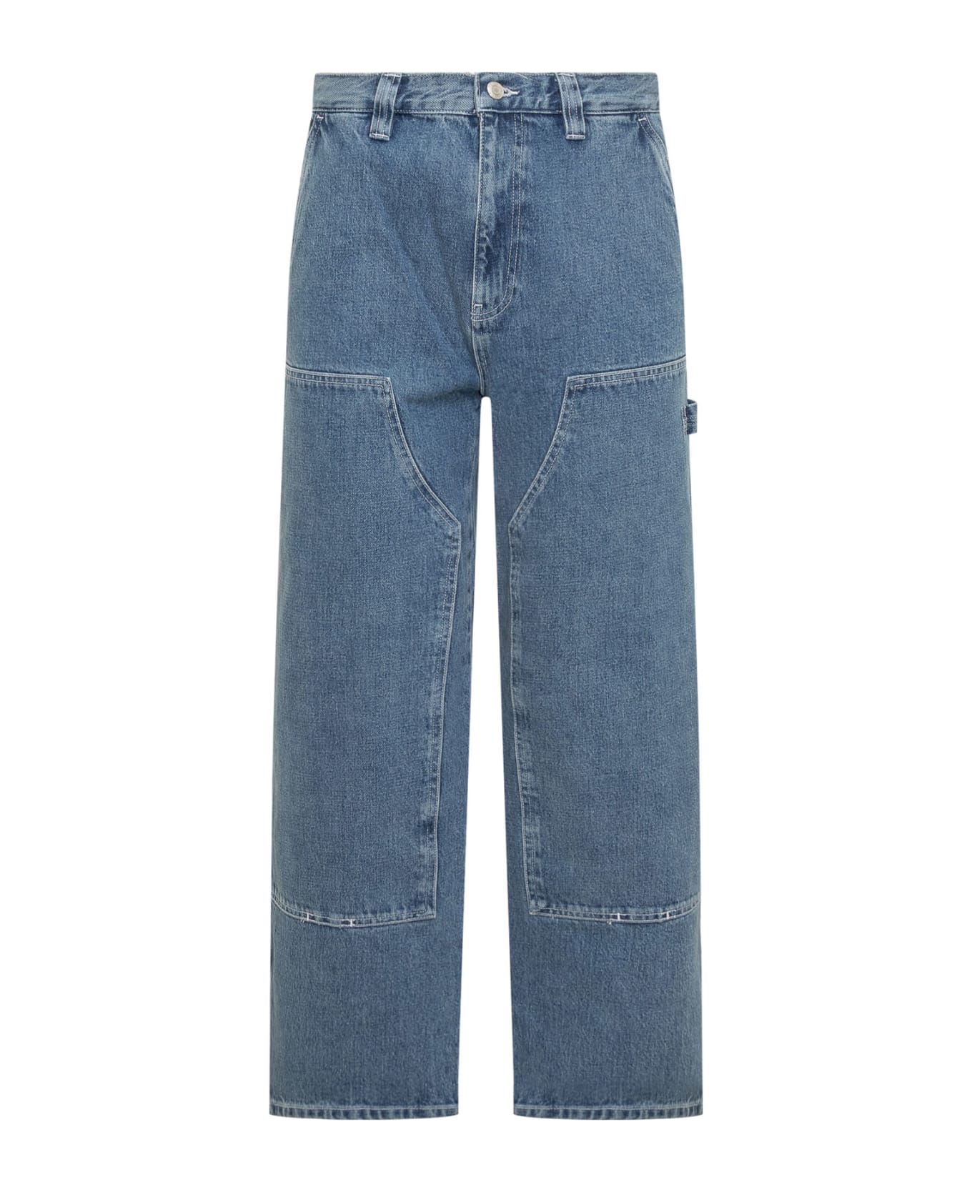 Stussy Denim Work Pants - BLUE