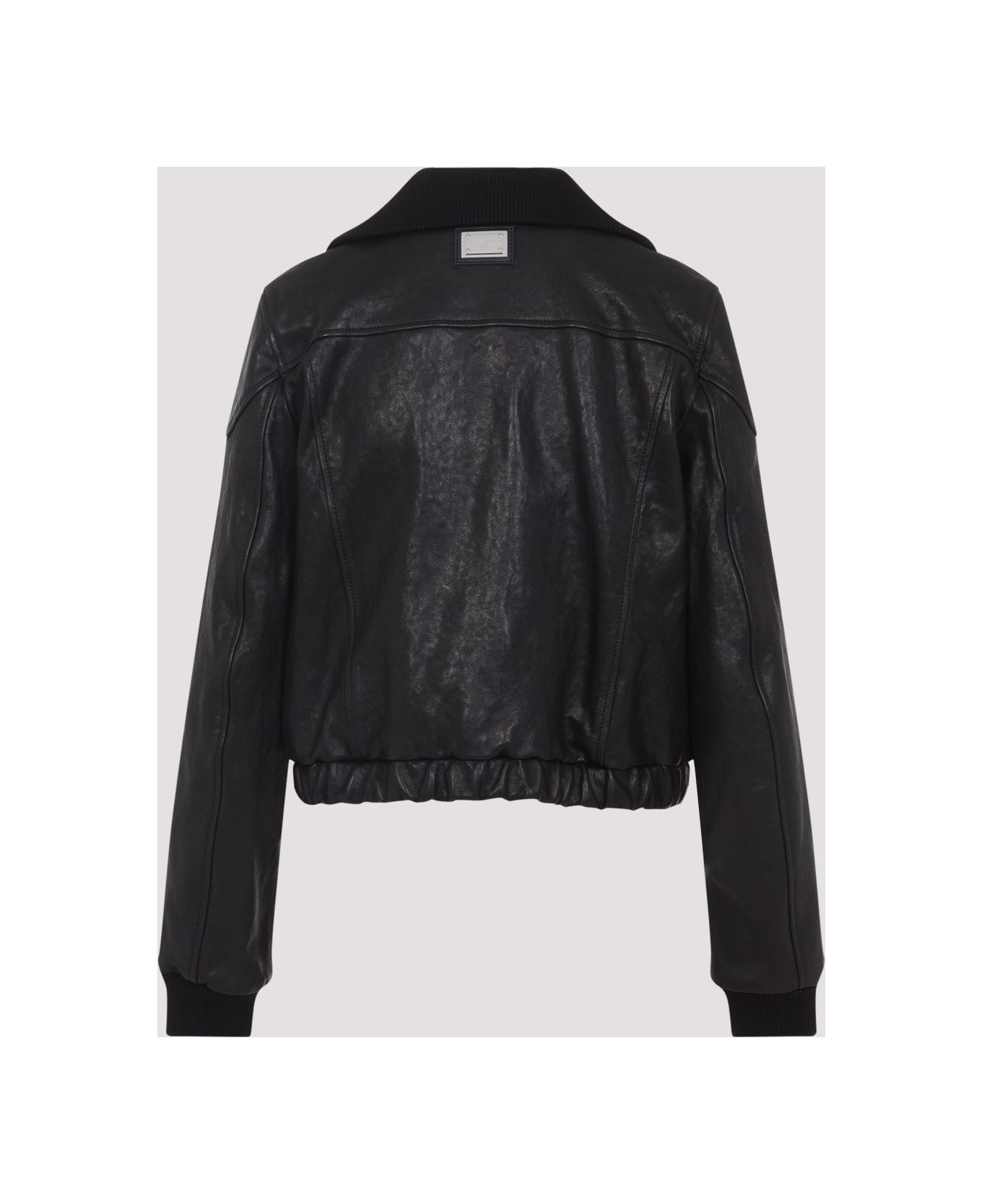 Dolce 
Gabbana Leather Jacket - Nero