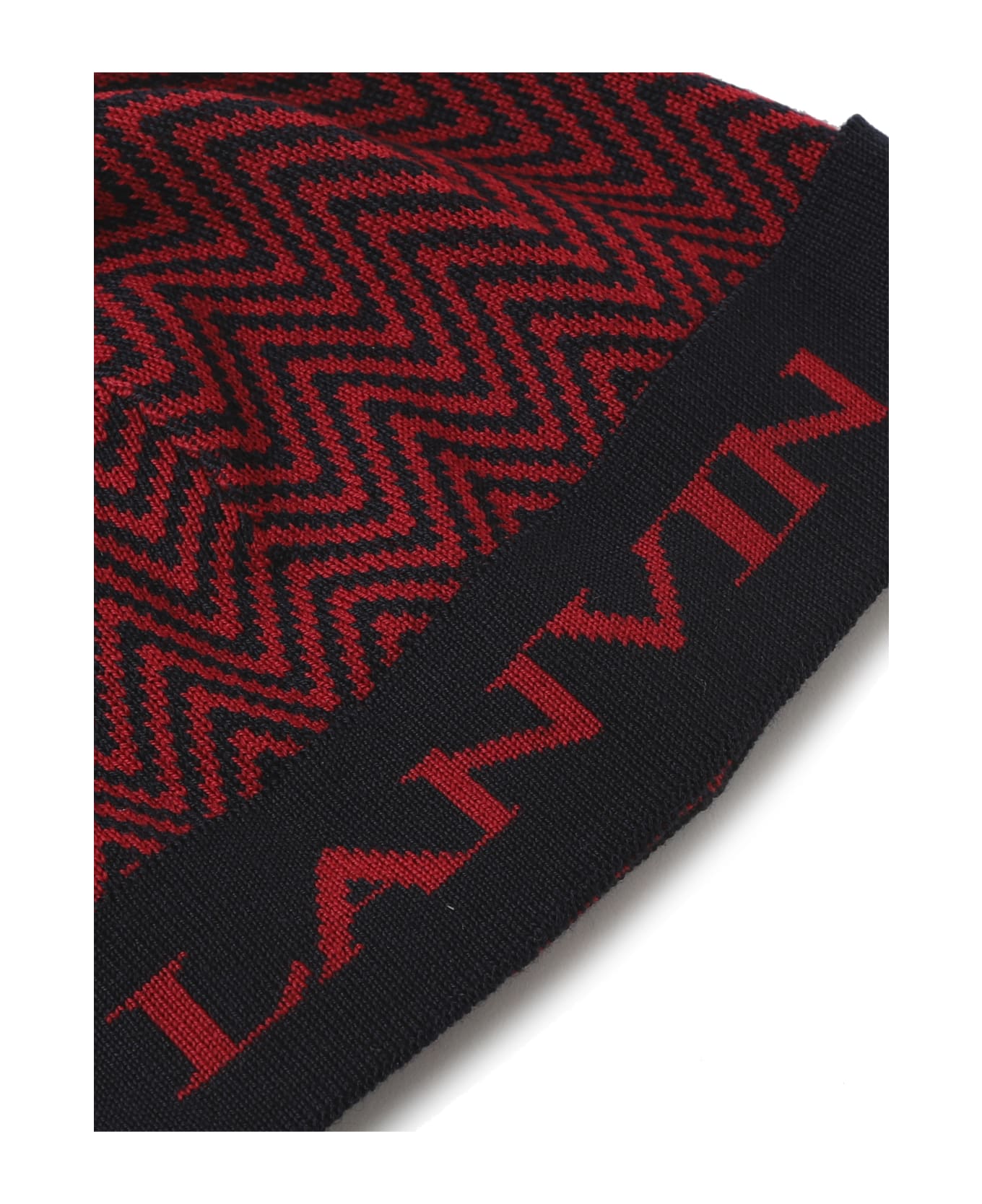 Lanvin Hat With Motif - Red