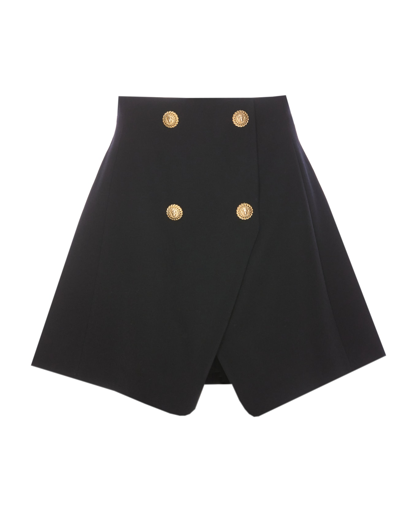 Balmain Mini Skirt - Black